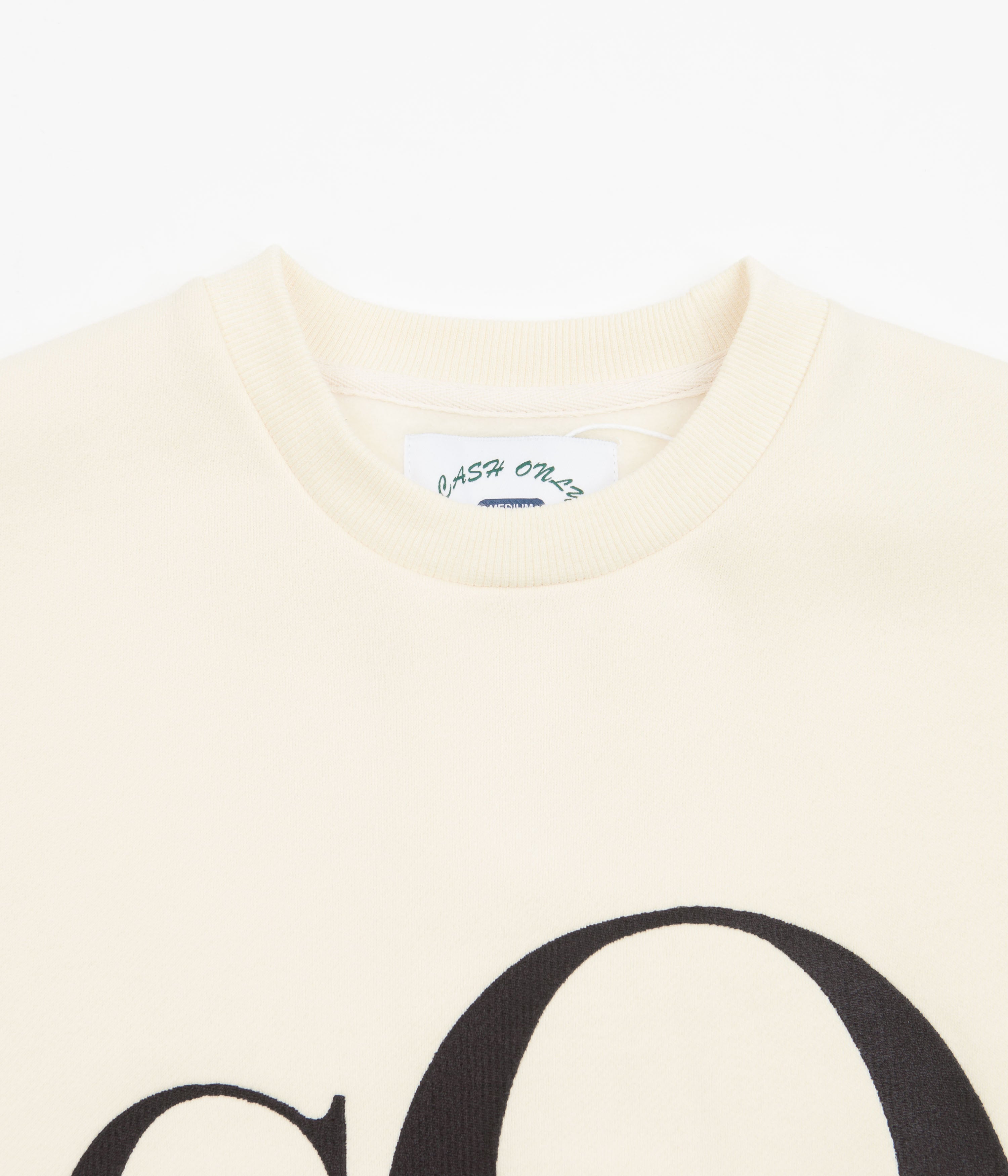 Cash Only Jeans Cream Crewneck Sweatshirt - Irresistible Style!