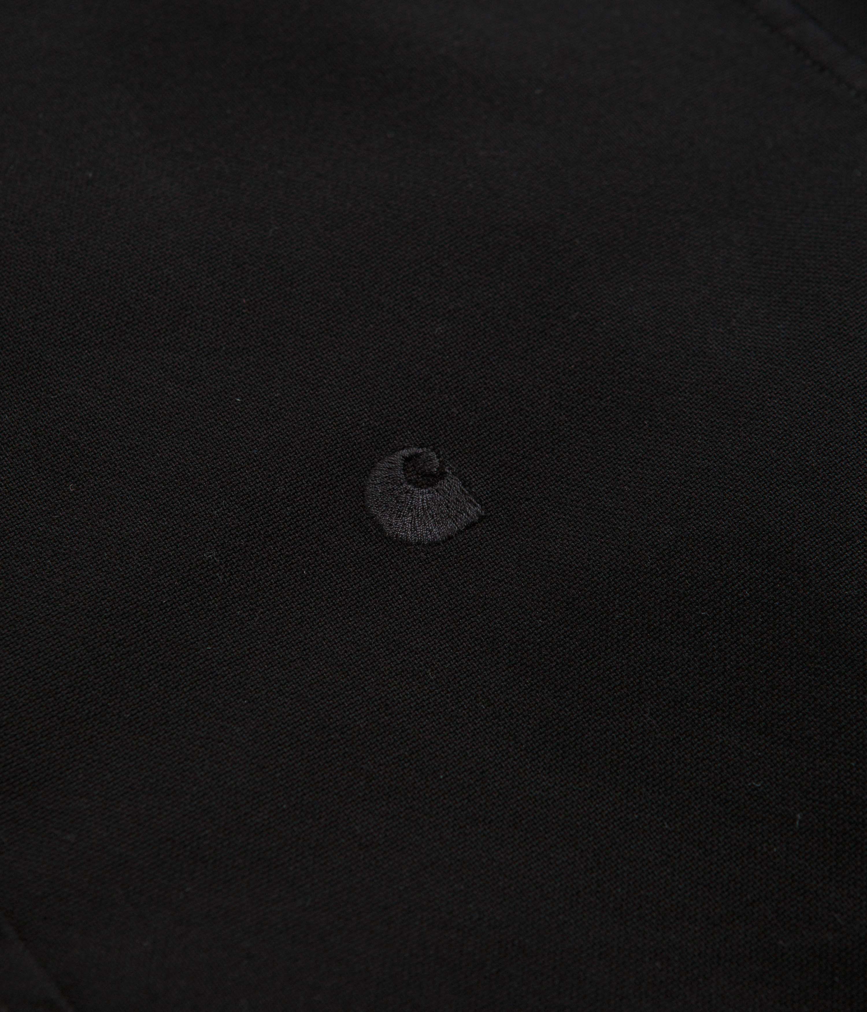 Stylish Carhartt Bolton Shirt in Classic Black