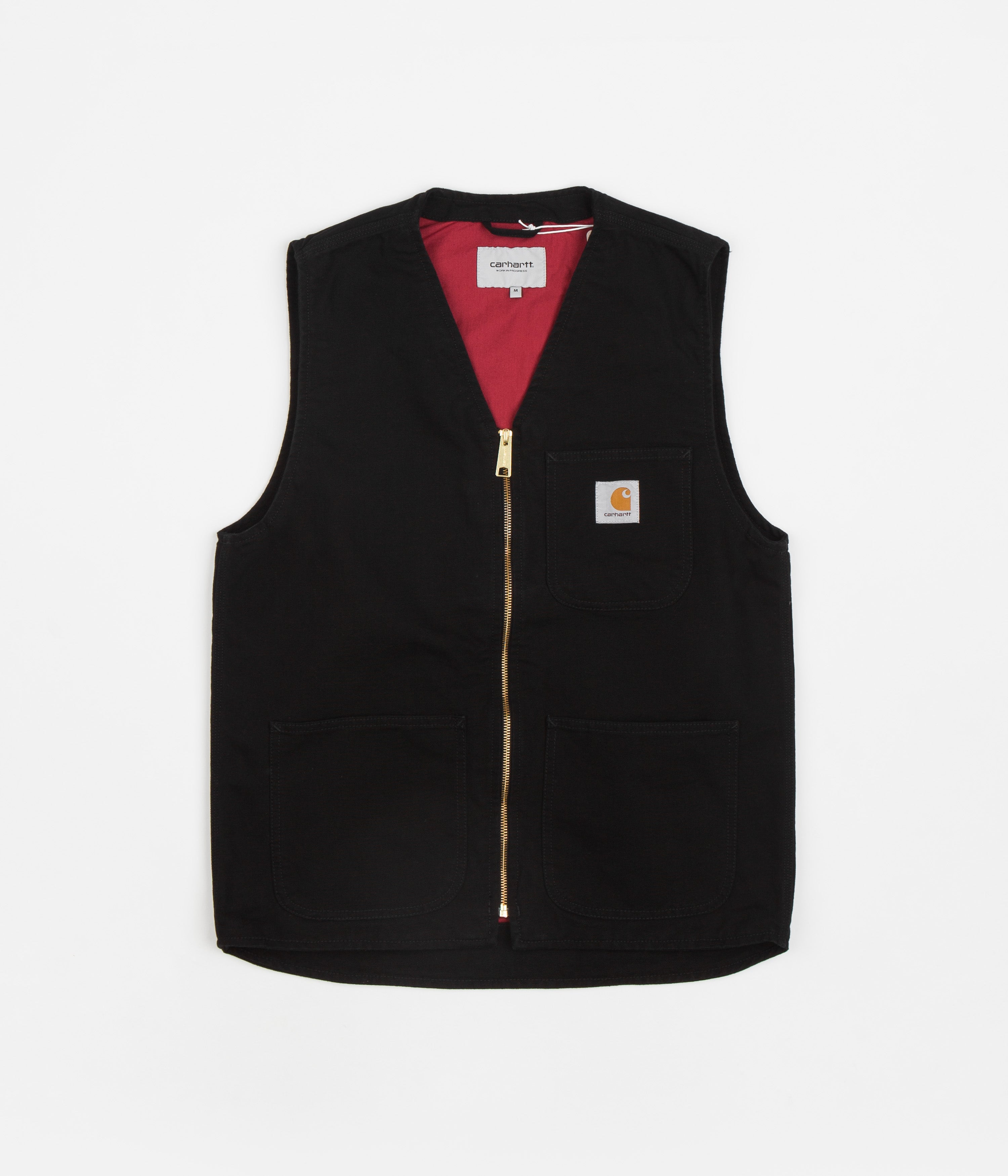 Carhartt Arbor Black Vest - A Timeless Workwear Essential