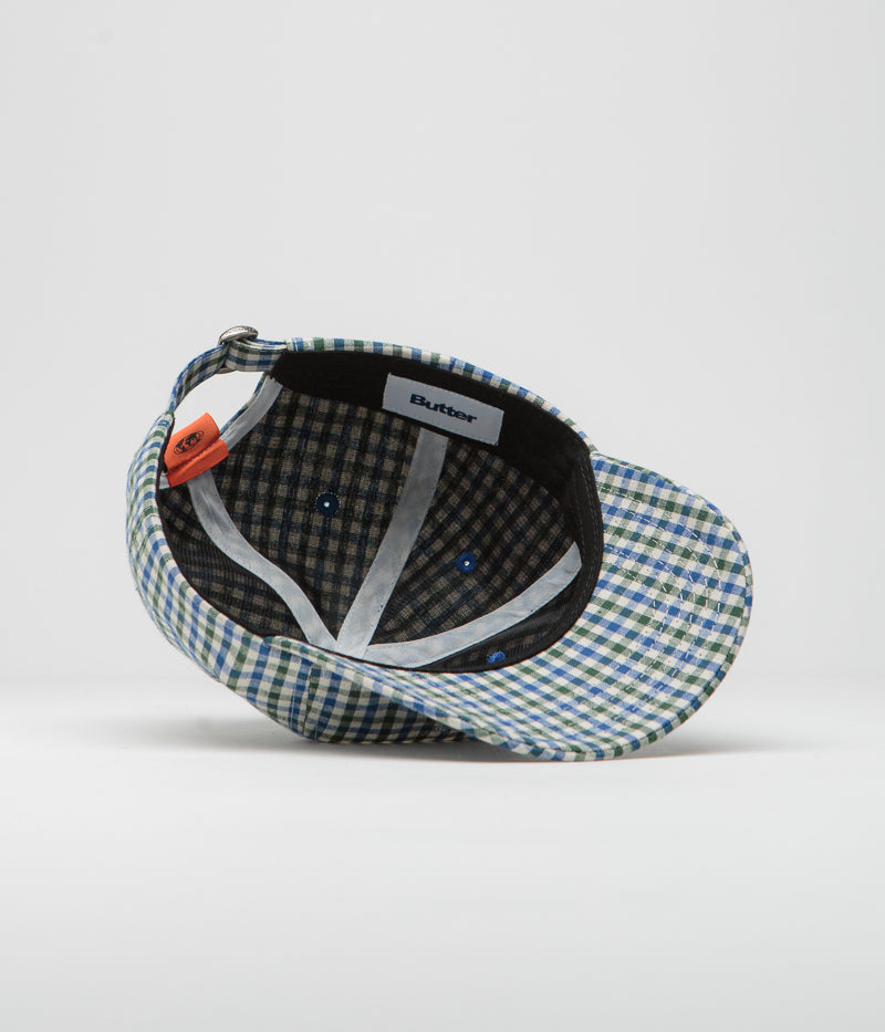 Butter Goods Fern & Blue Gingham Cap - A Skateboarder's Dream!