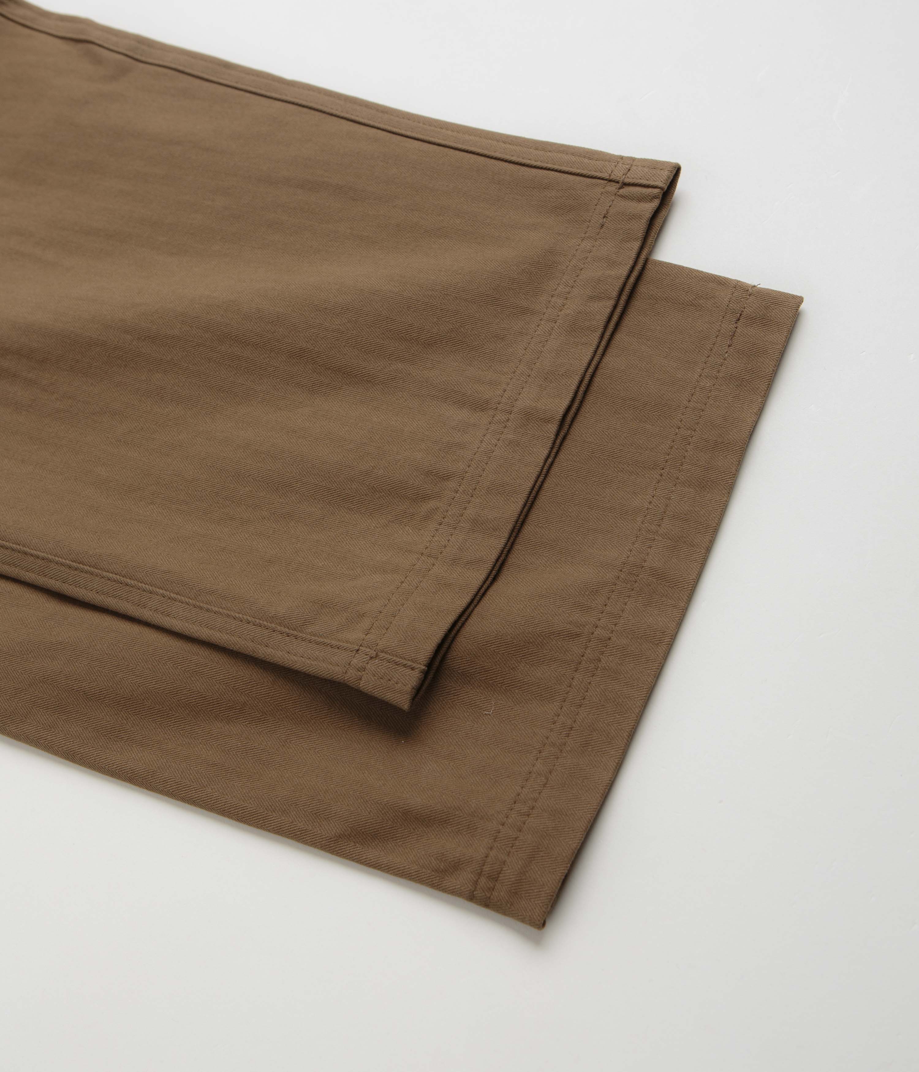 Butter Goods Stylish Brown Pleated Trousers - Grab Yours Now!