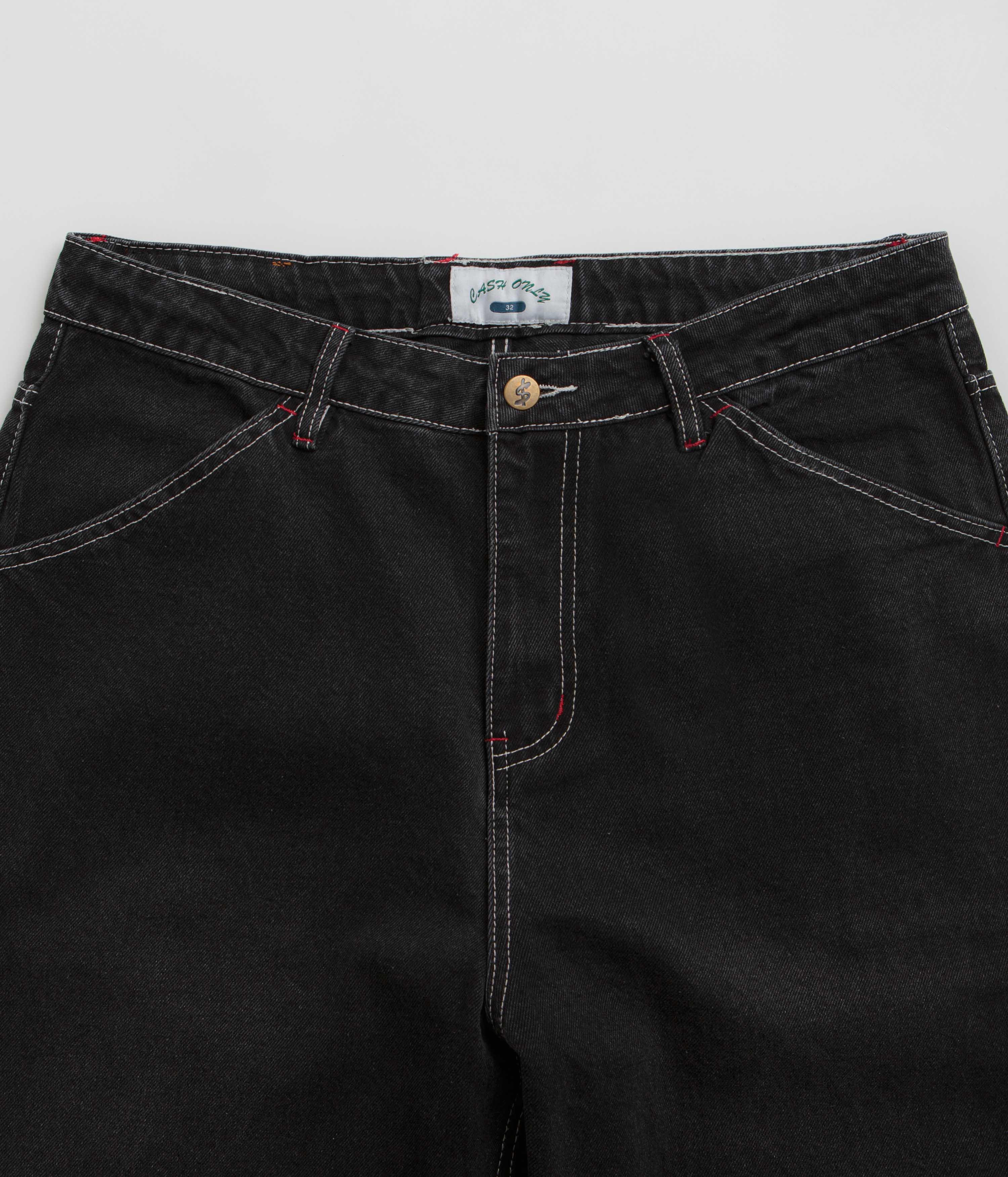 Cash Only Distressed Black Halftime Jeans - A Must-Have!