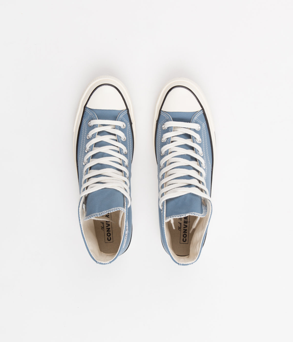 Converse CTAS 70's Hi Recycled Shoes - Stylish Indigo Oxide, Egret & Black