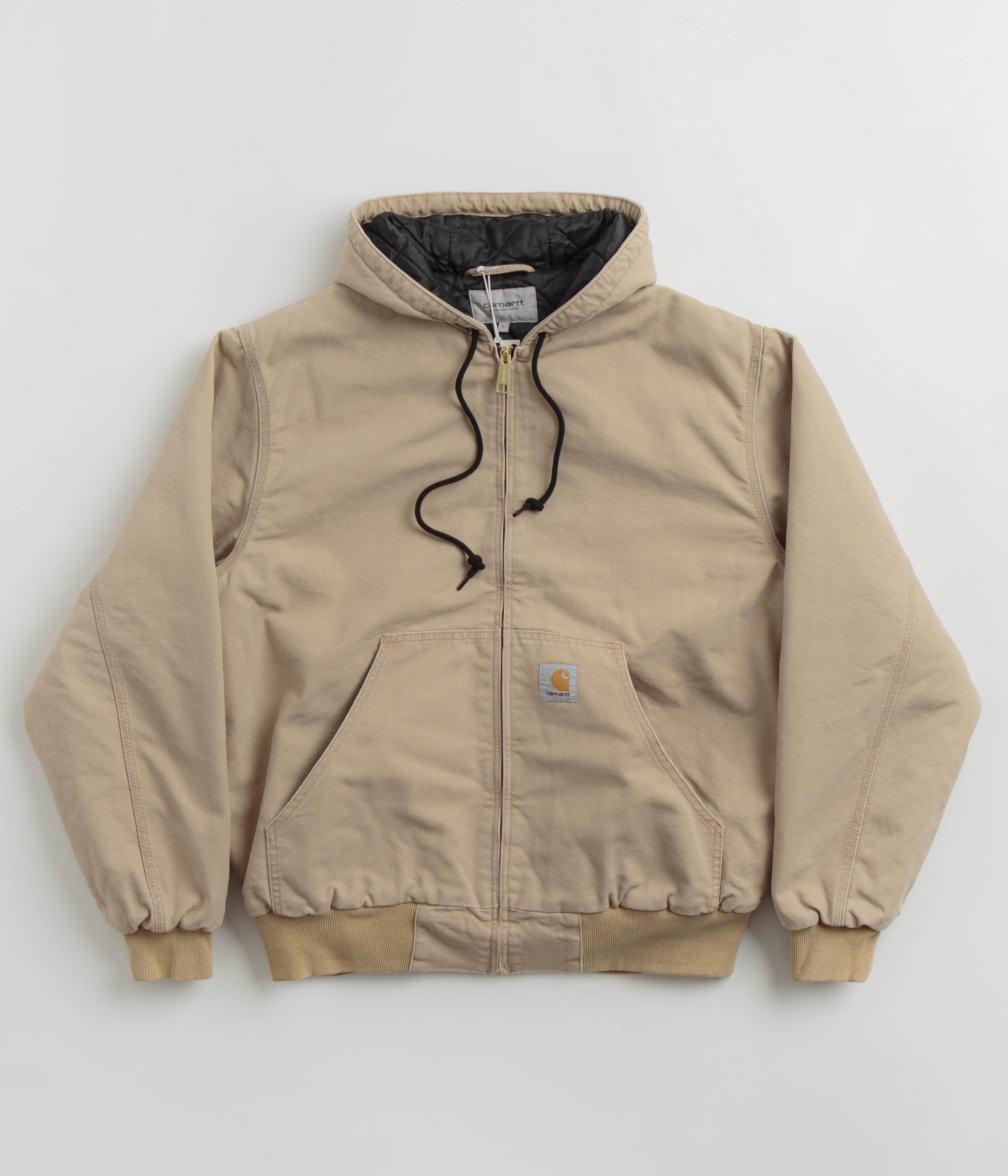 Carhartt OG Active Jacket - Stylish Dusty Hamilton Brown