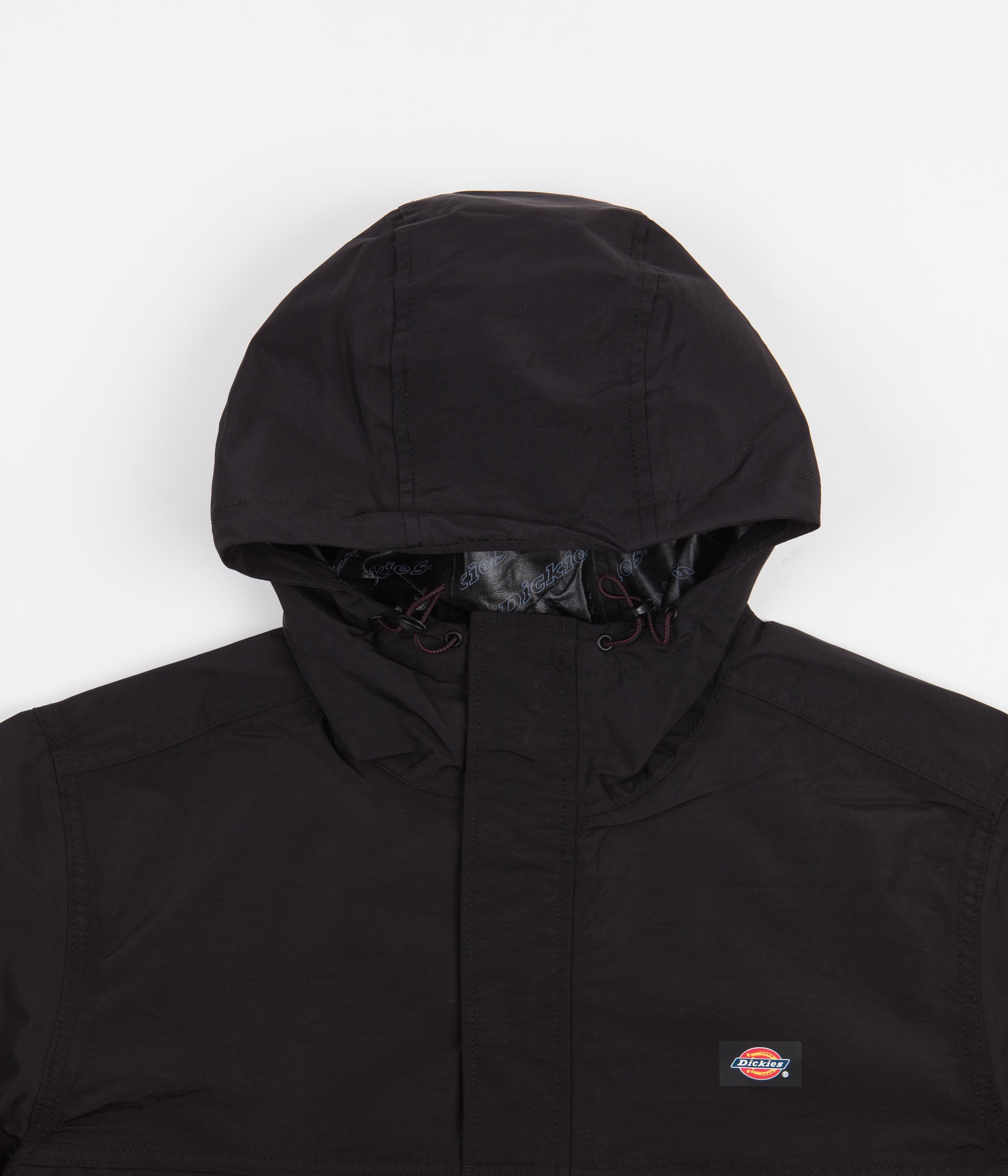 Dickies Glacier View Anorak - Stunning Black