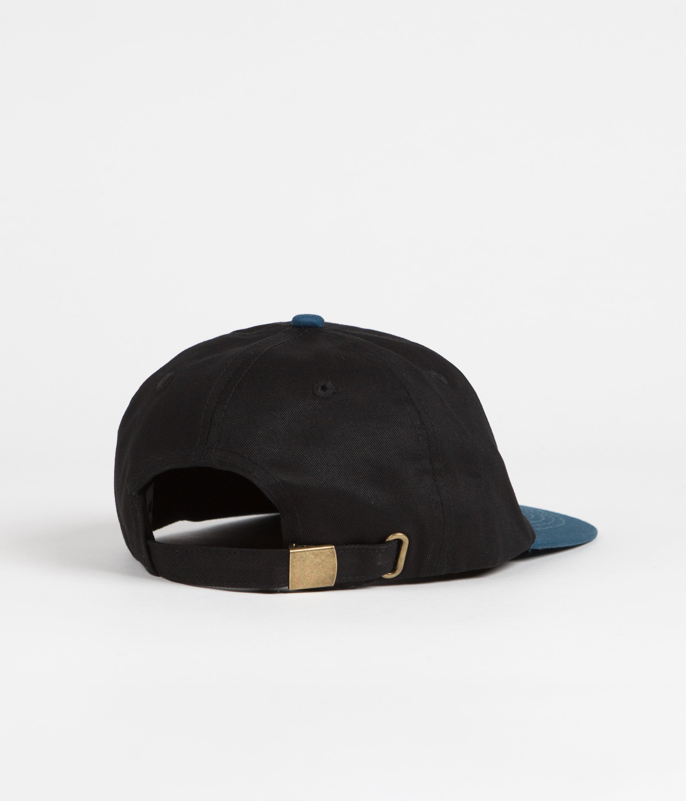 Butter Goods Discovery Cap - Stylish Black/Dark Teal Blend