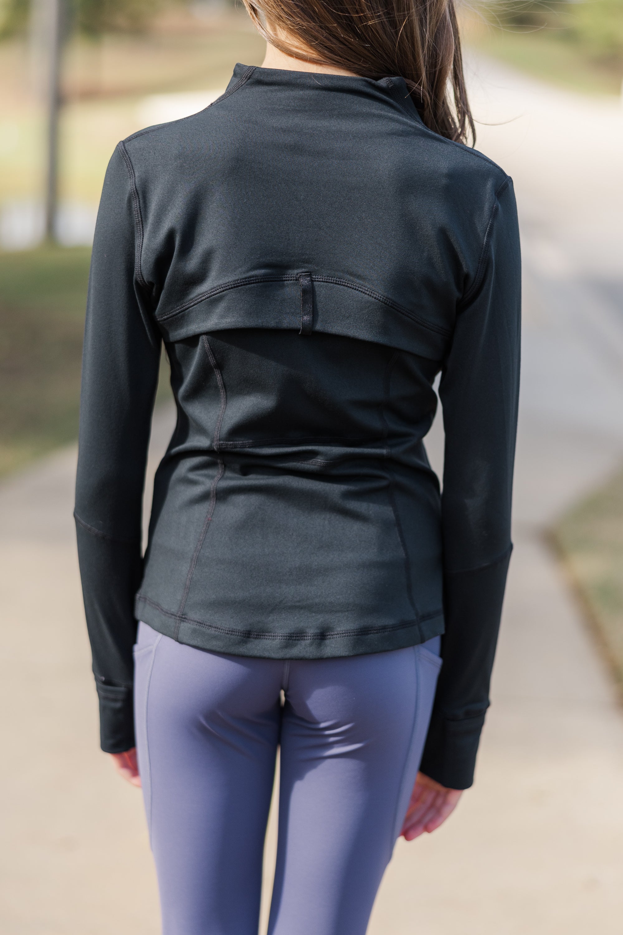 Gorgeous Girls' On Your Terms Black Athletic Jacket