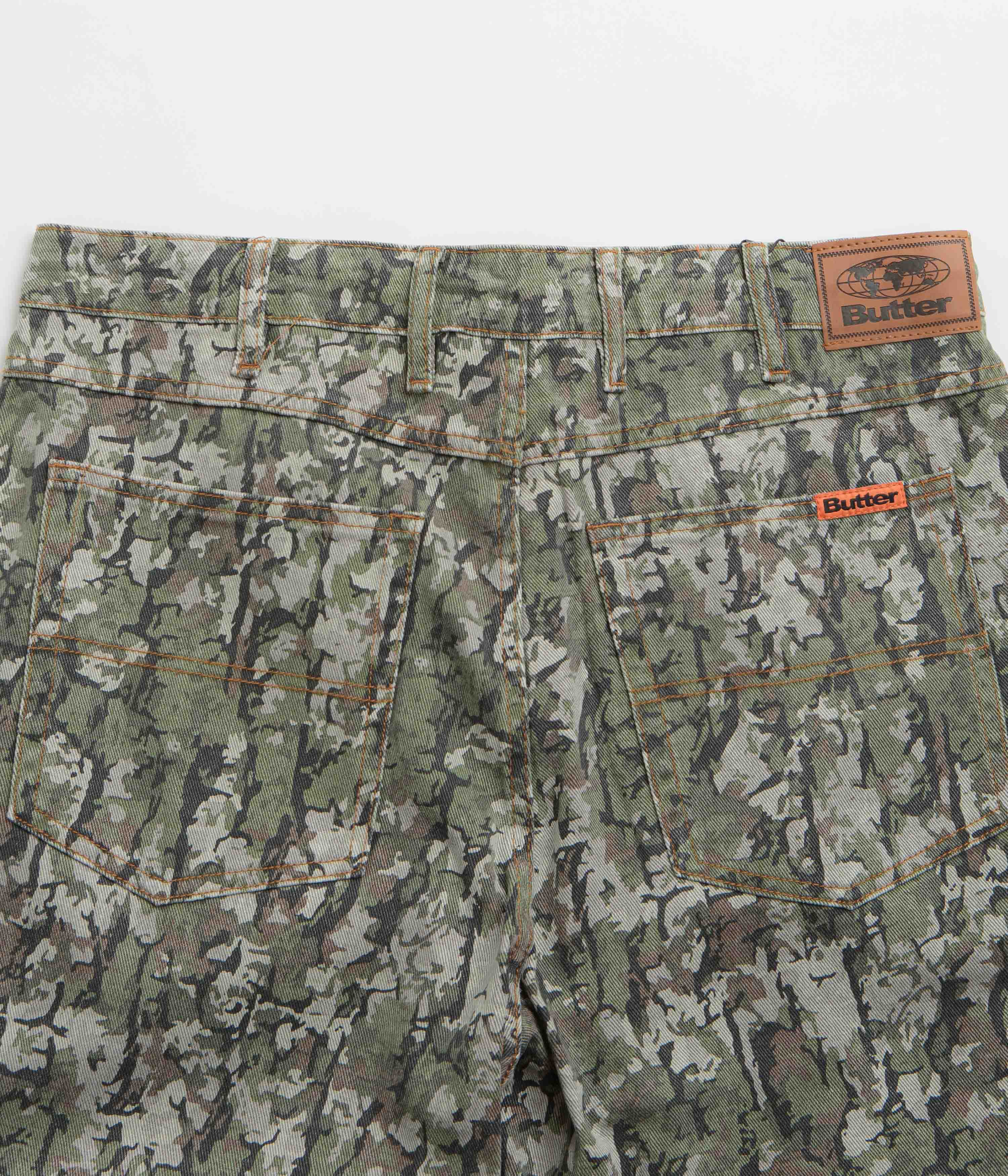 Butter Goods Army Bark Camo Baggy Jeans - Irresistible Style!