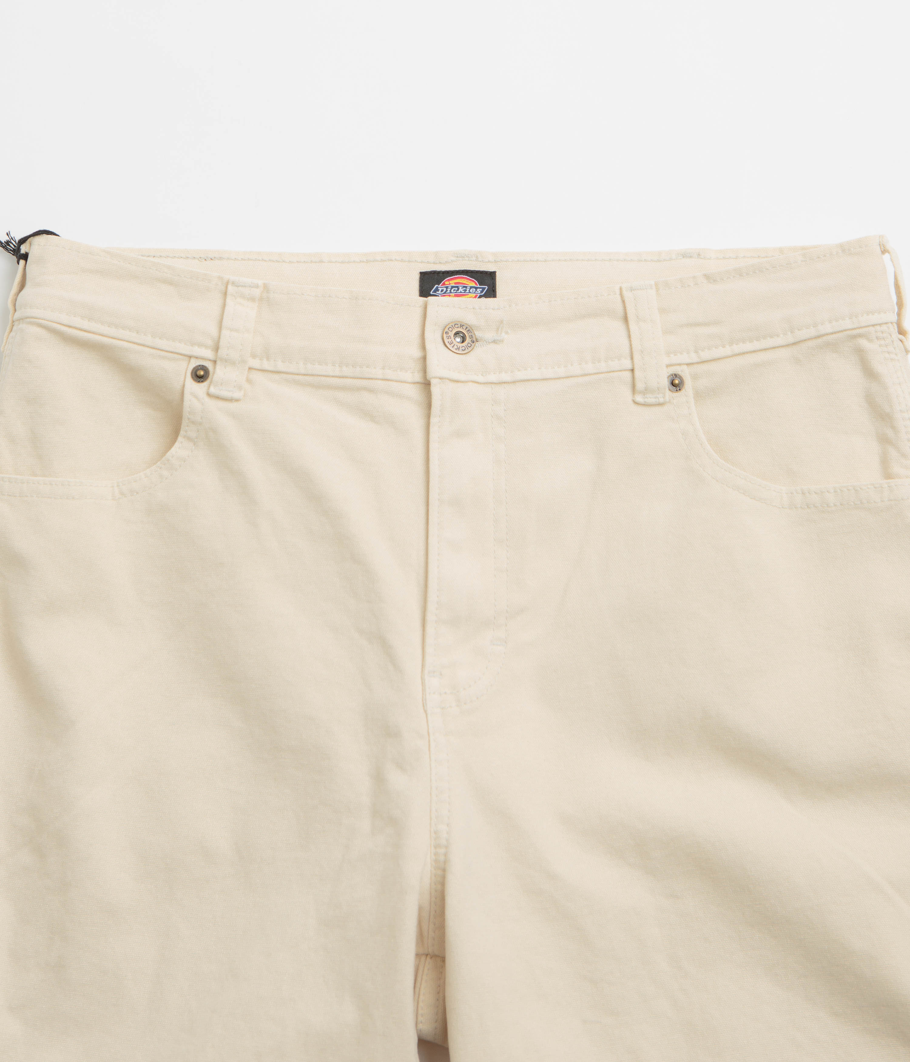 Dickies River Ranch Stylish Work Shorts in Whitecap Grey