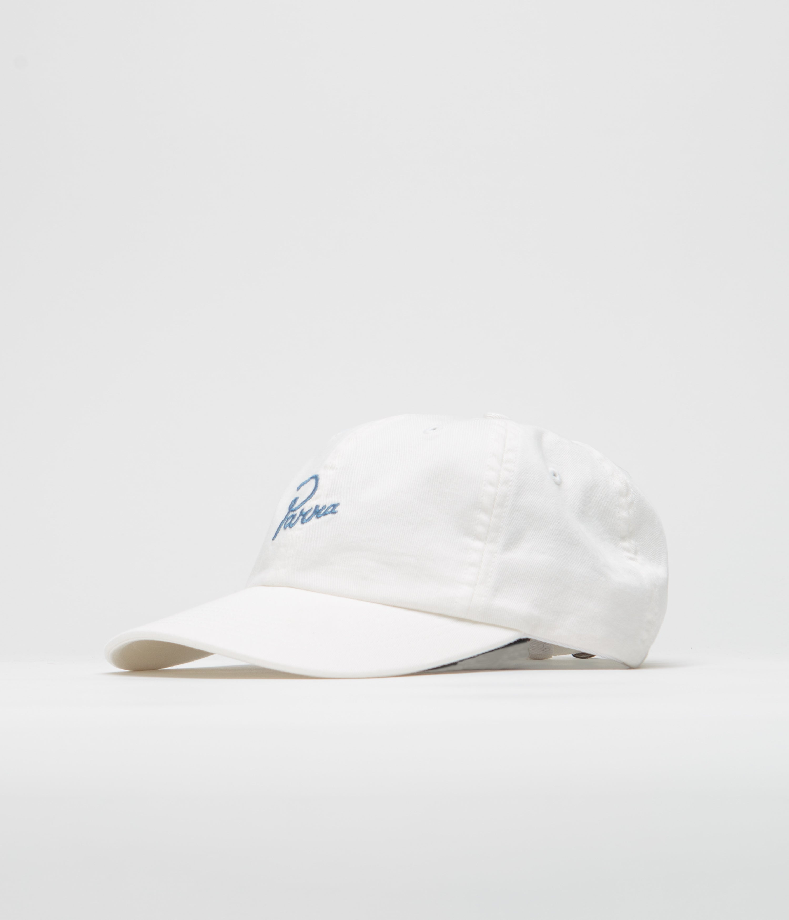 Stunning by Parra Script Logo Cap - Crisp White