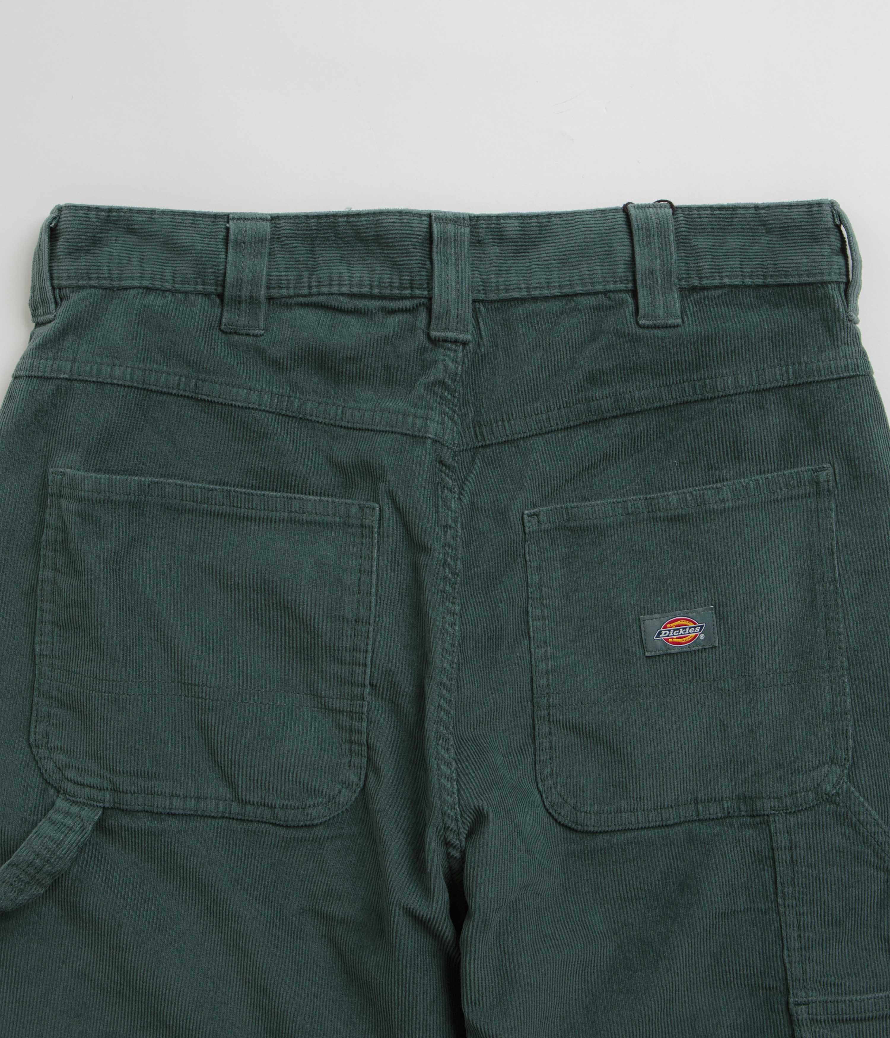 Dickies Lincoln Green Corduroy Carpenter Pants - A Must - Have Workwear!