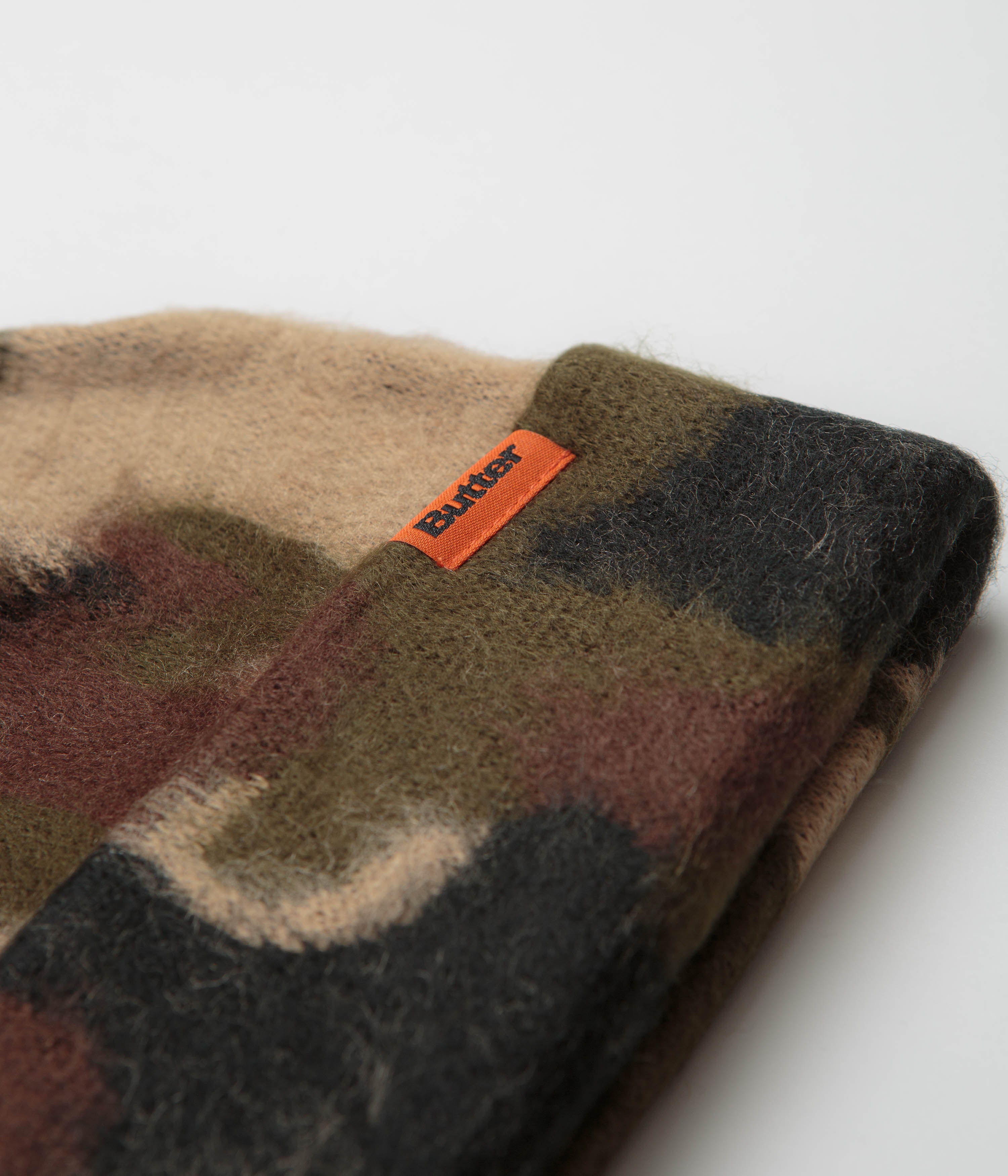 Butter Goods Fatigue Mohair Camo Cuff Beanie - A Must-Have Fashion Piece!