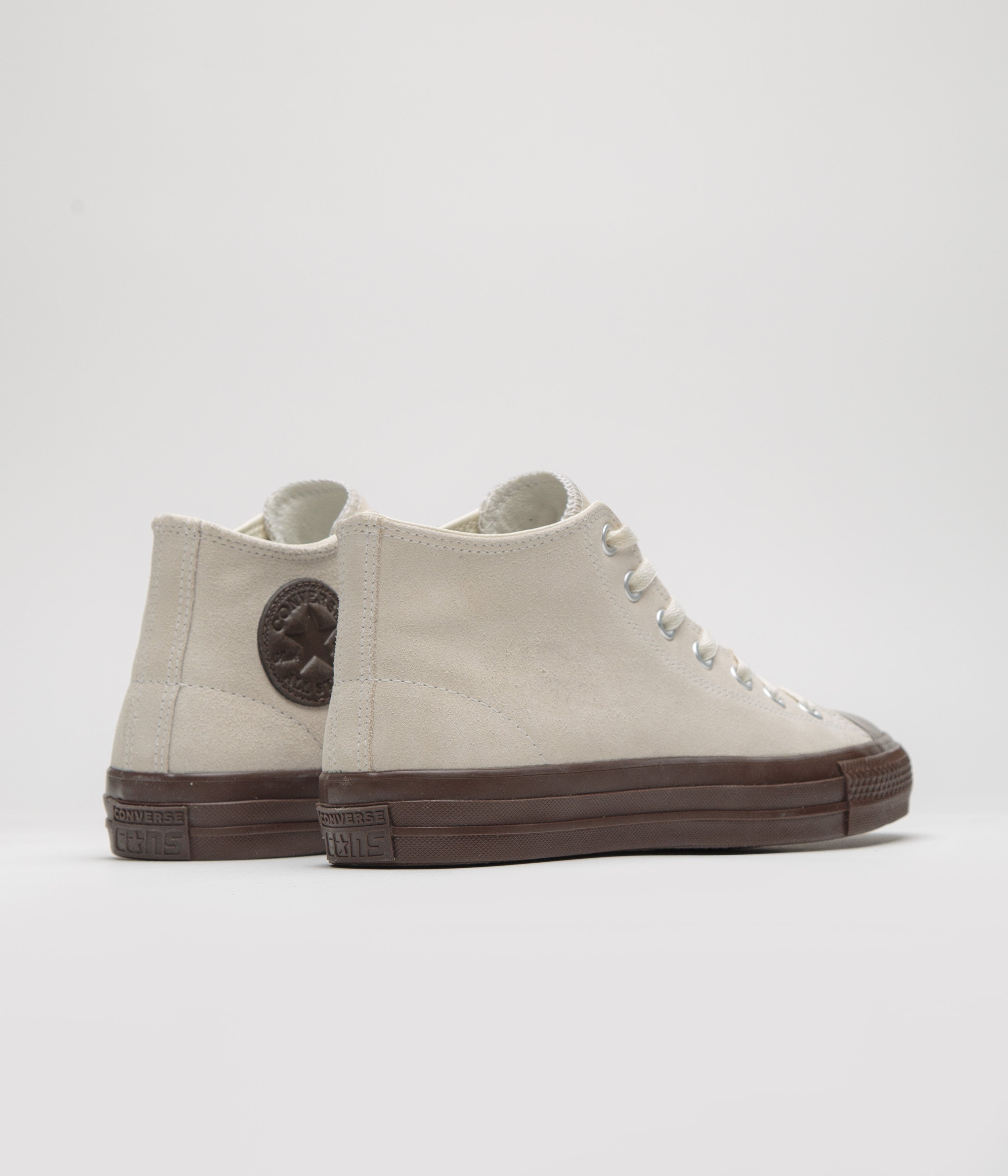 Converse Cons CTAS Pro Mid Shoes - Stunning Egret & Brown Blend