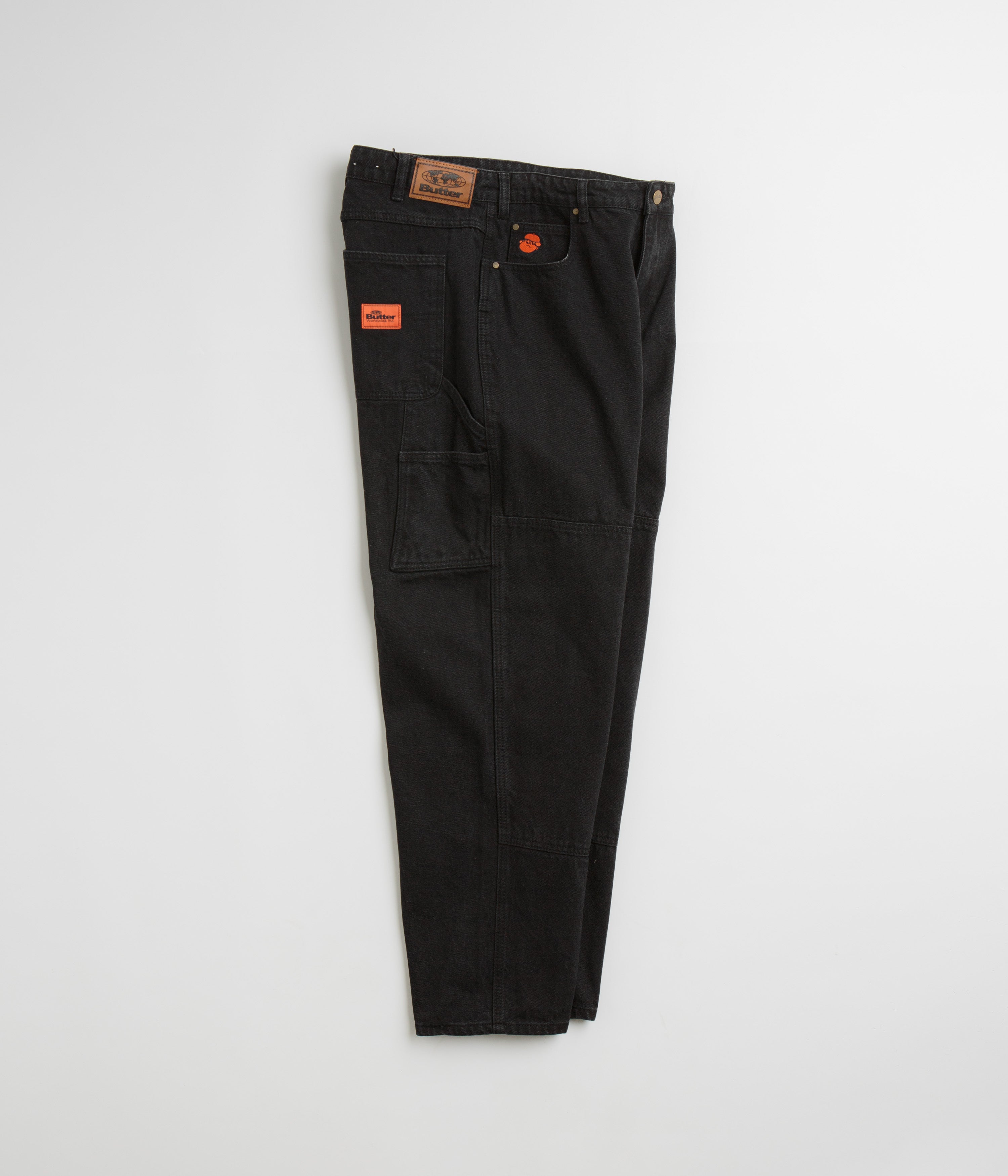 Butter Goods Santosuosso Double Knee Jeans - Stunning Washed Black