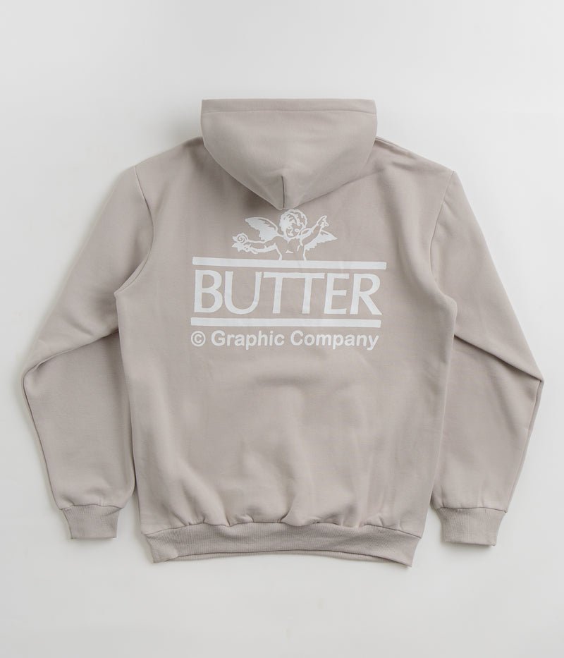 Butter Goods Cherub Hoodie - Cement: A Stylish Skate Essential