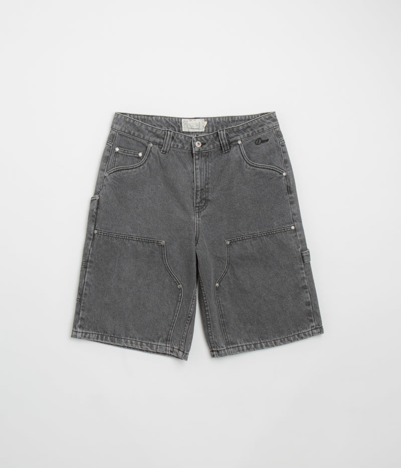 Dime Carpenter Faded Black Denim Shorts - A Must - Have!