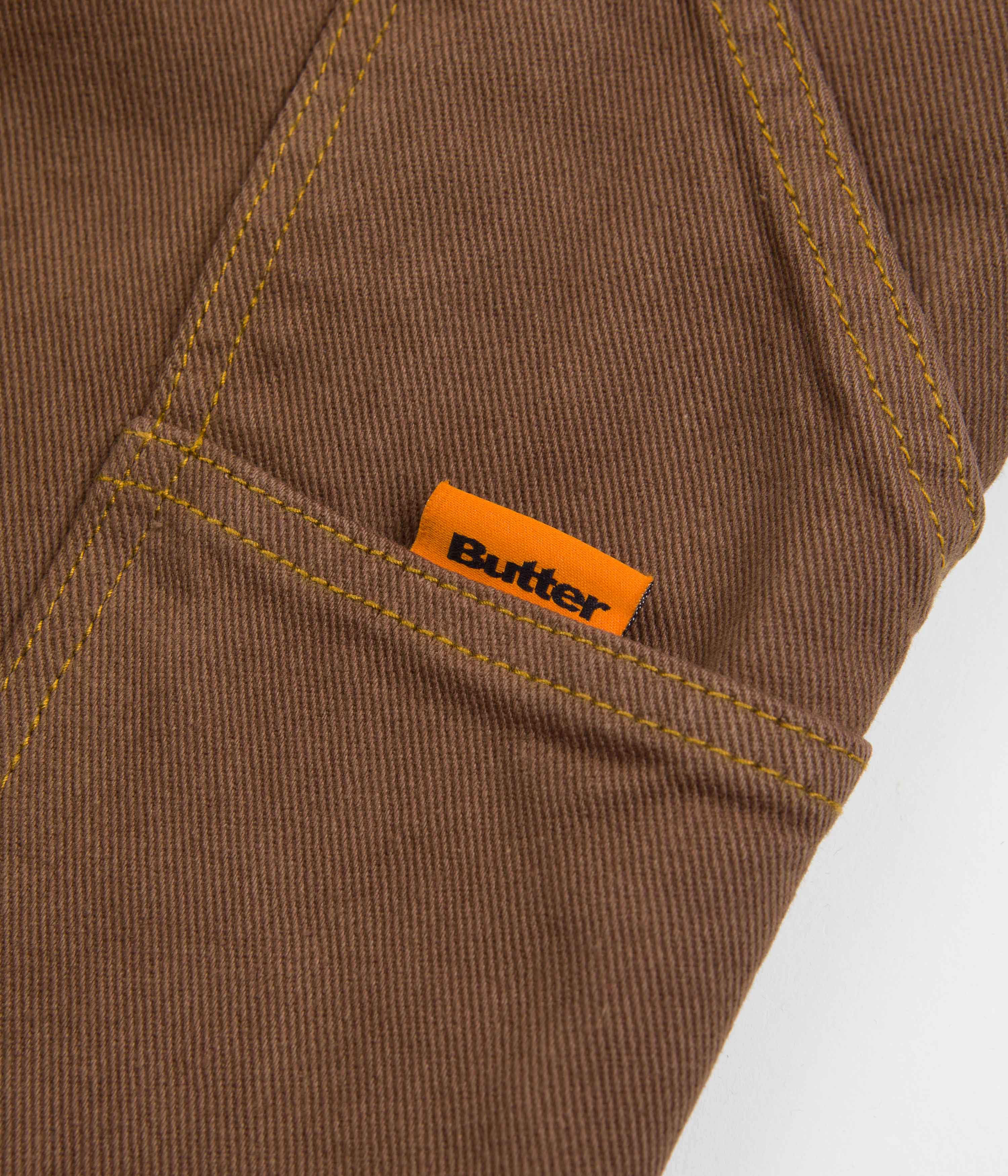 Butter Goods Brown Weathergear Heavyweight Jeans - A Skateboarder's Dream!