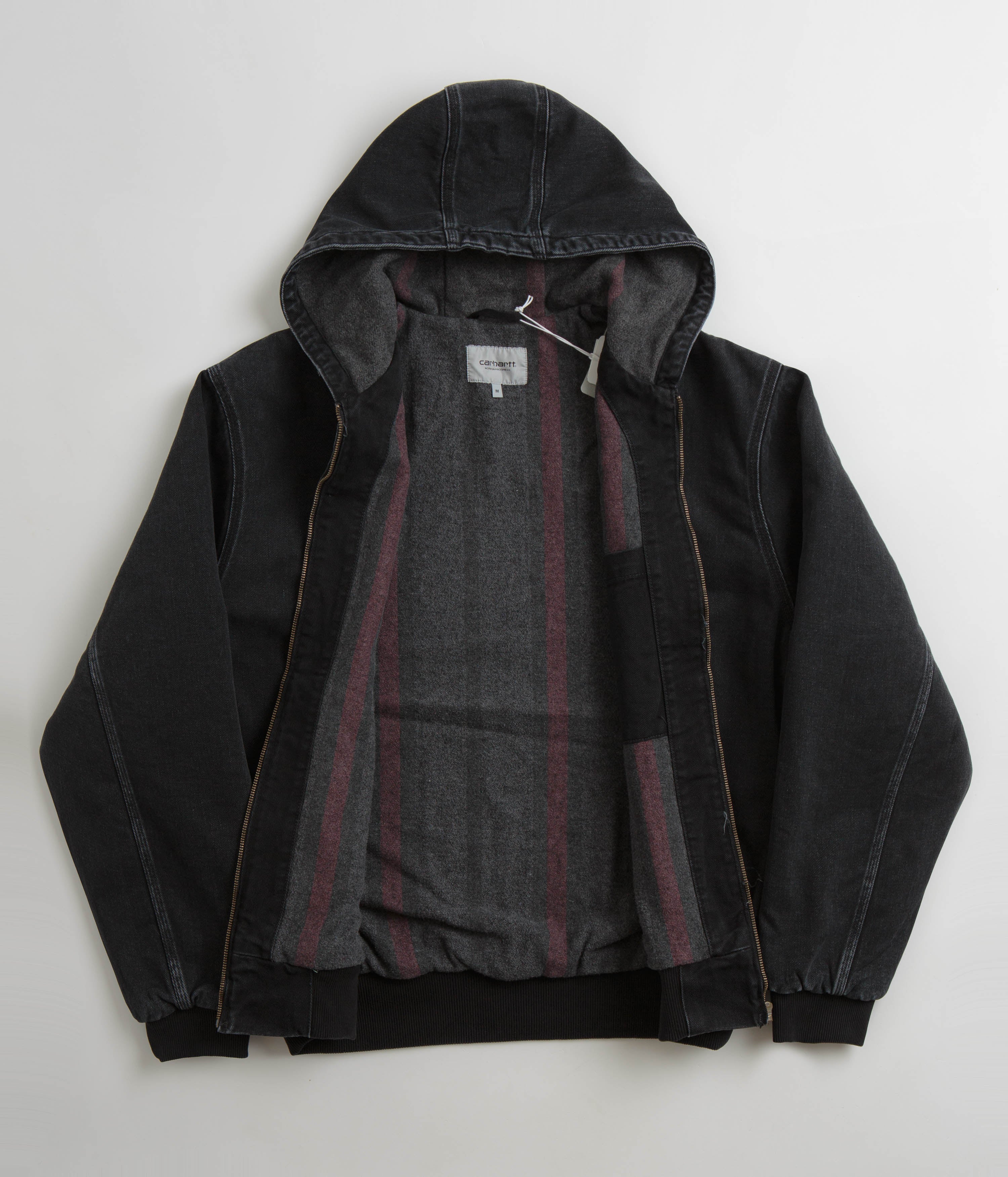 Carhartt OG Active Jacket - Stunning Black Stone Washed
