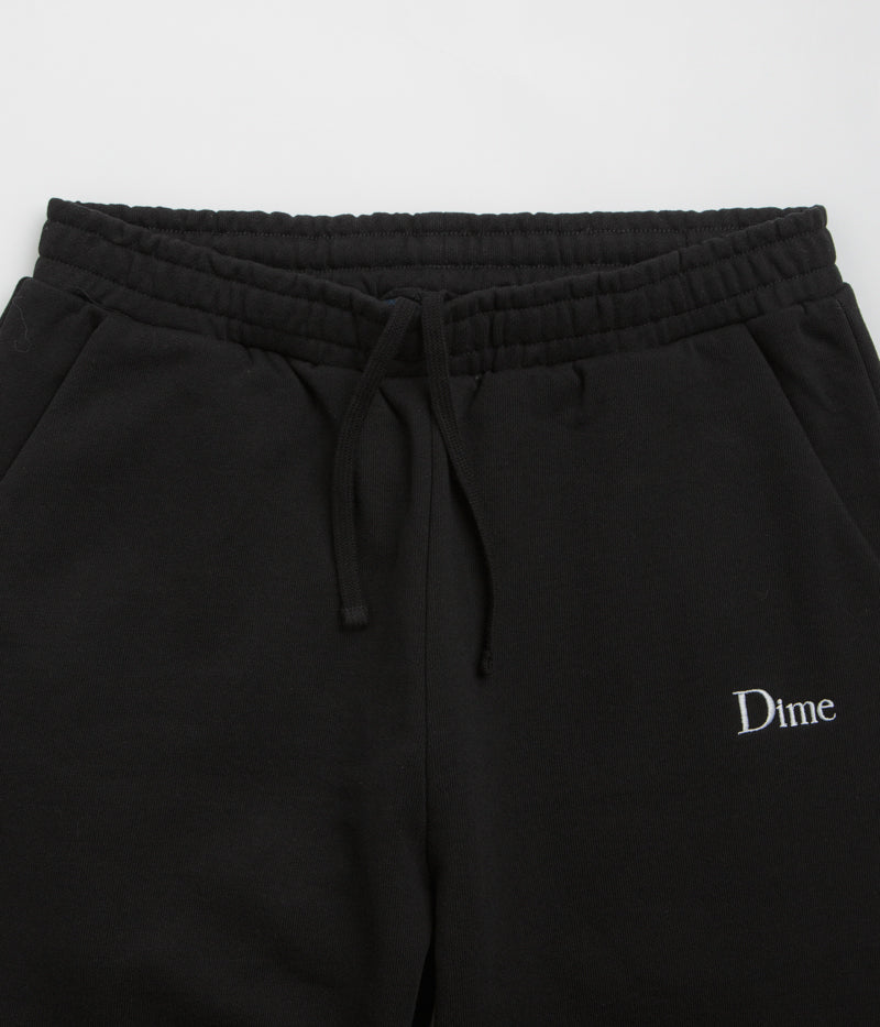 Dime Classic Black Small Logo Sweatpants - A Must - Have!