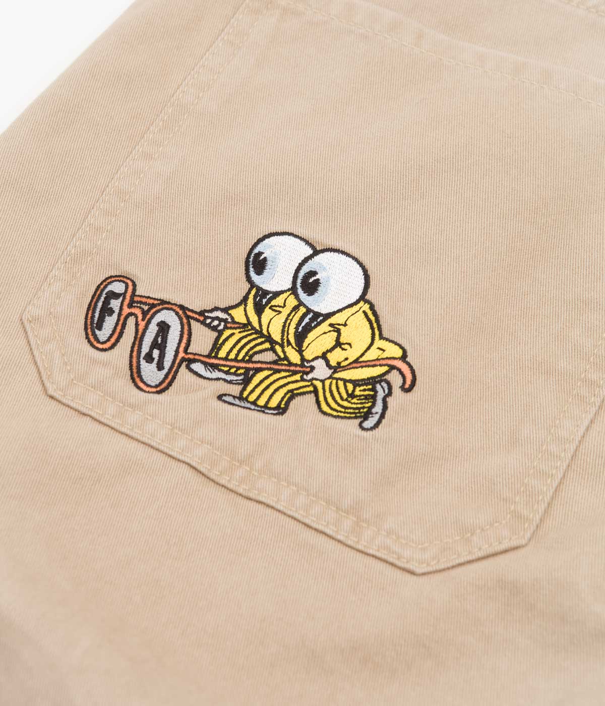 Fucking Awesome Khaki Baggy Cargo Pants - A Tribute to '90s Skate Style