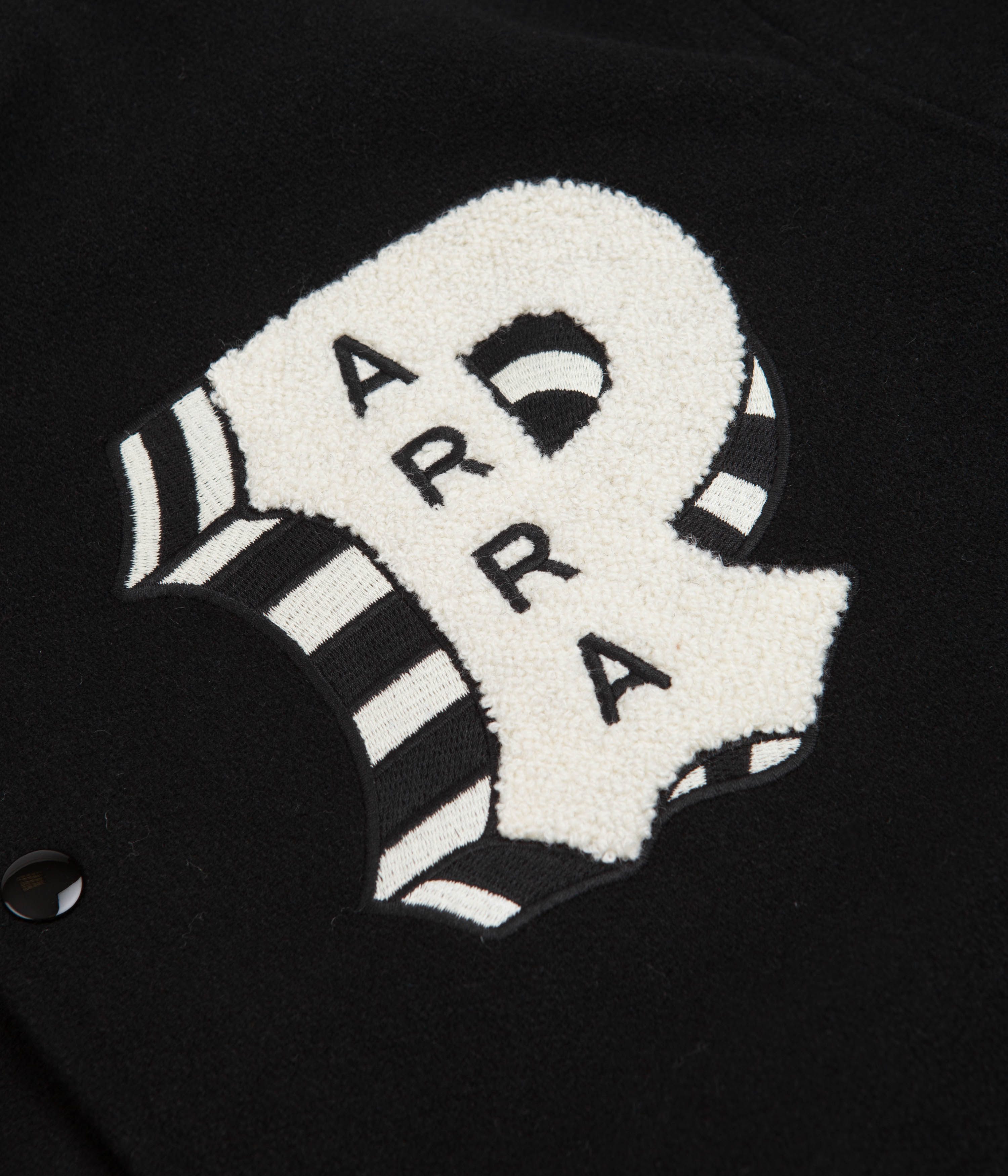 by Parra's Stunning Black Cloudy Star Varsity Jacket