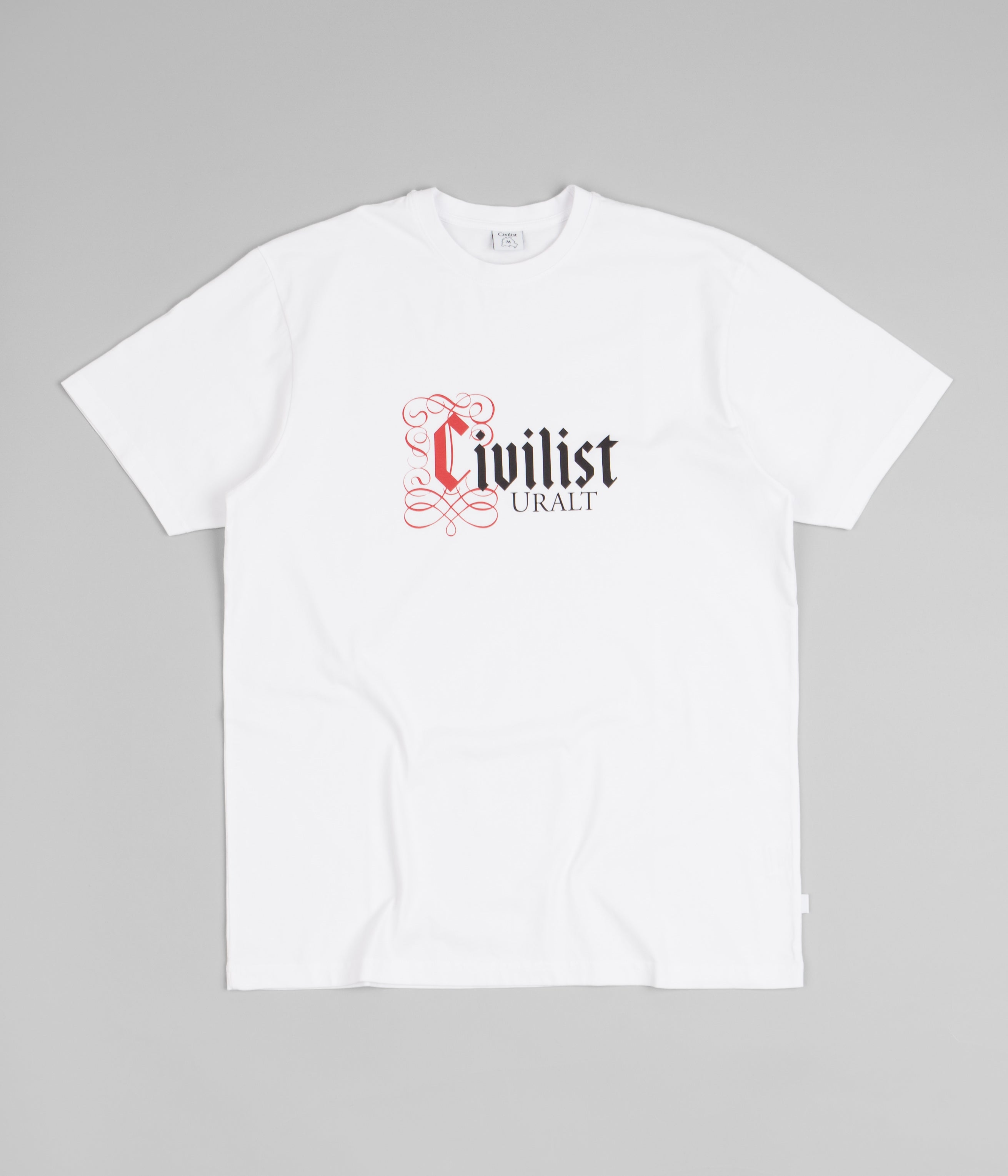 Civilist Uralt White T-Shirt - A Summer Essential!