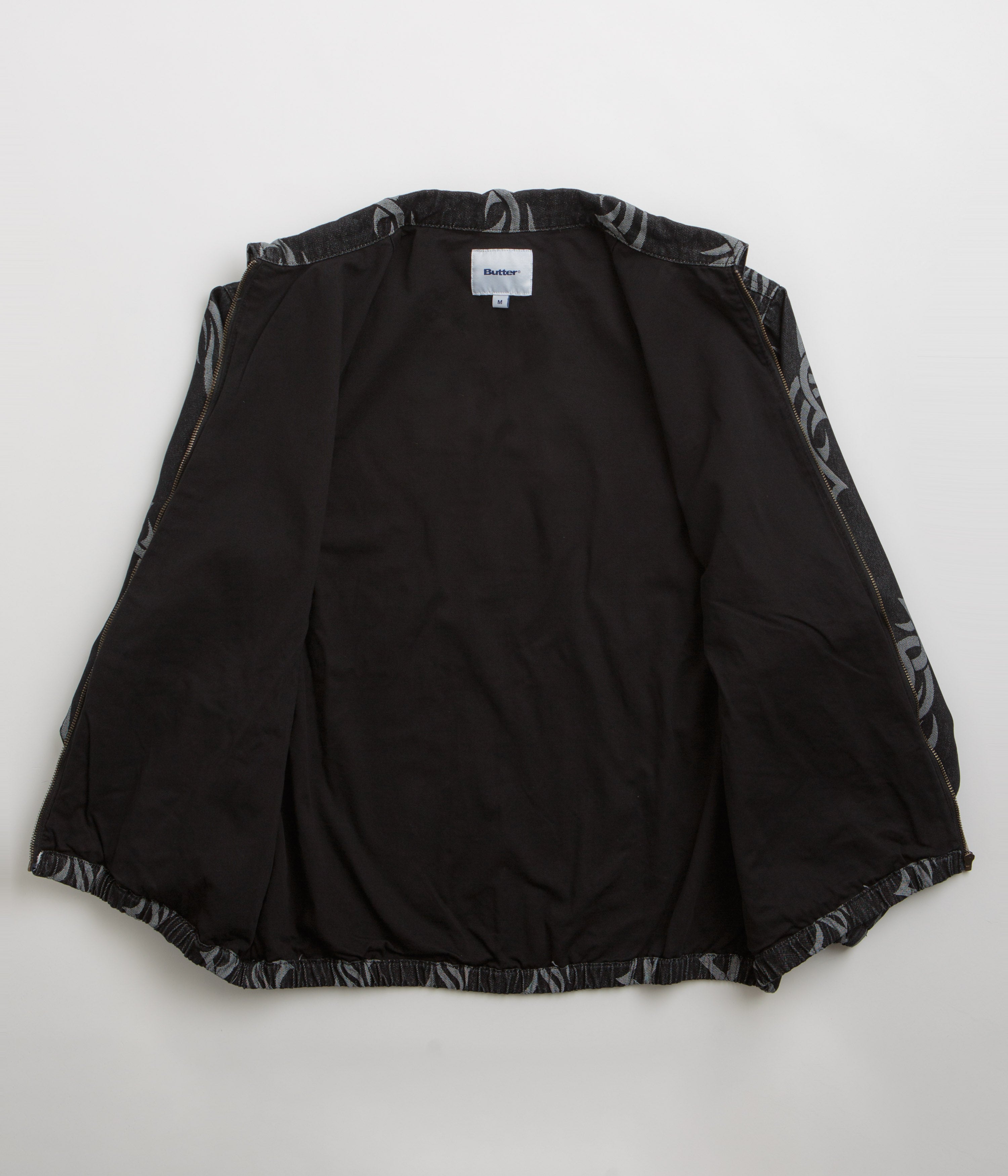 Butter Goods Tribal Black Denim Jacket - A Stylish Must-Have