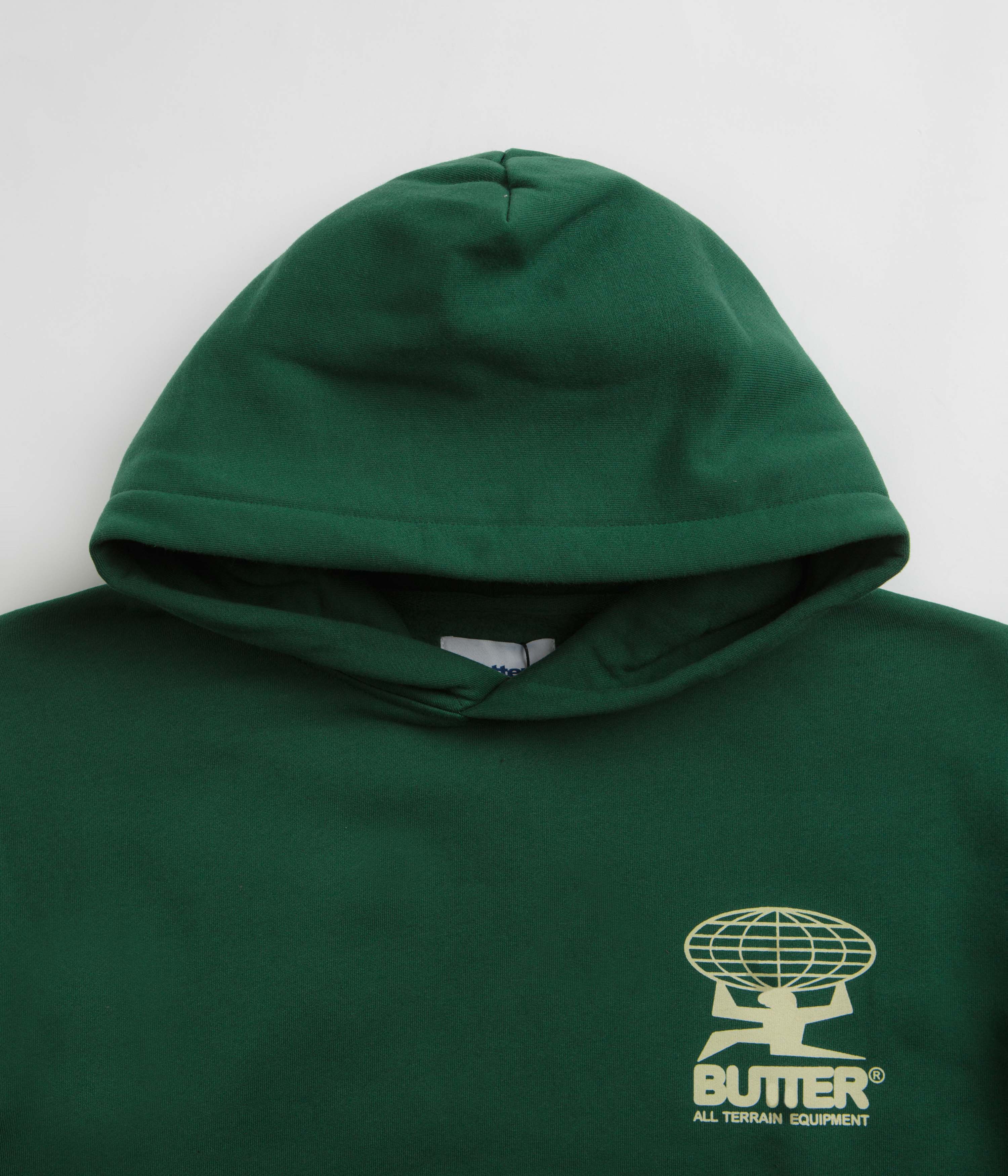 Butter Goods All Terrain Hoodie - Stunning Forest Green