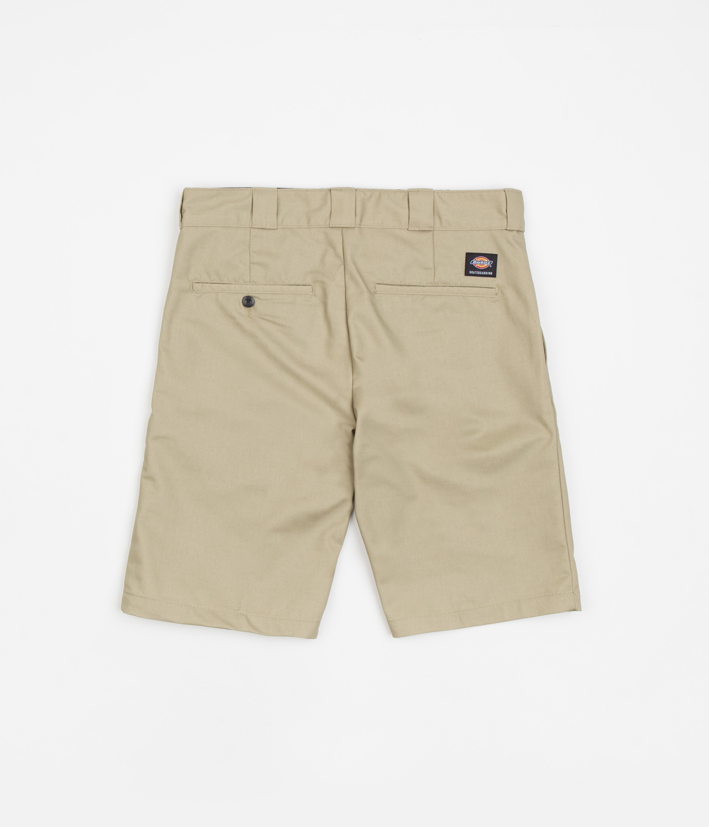 Dickies Khaki Flex Slim Fit Work Shorts - Stylish & Functional