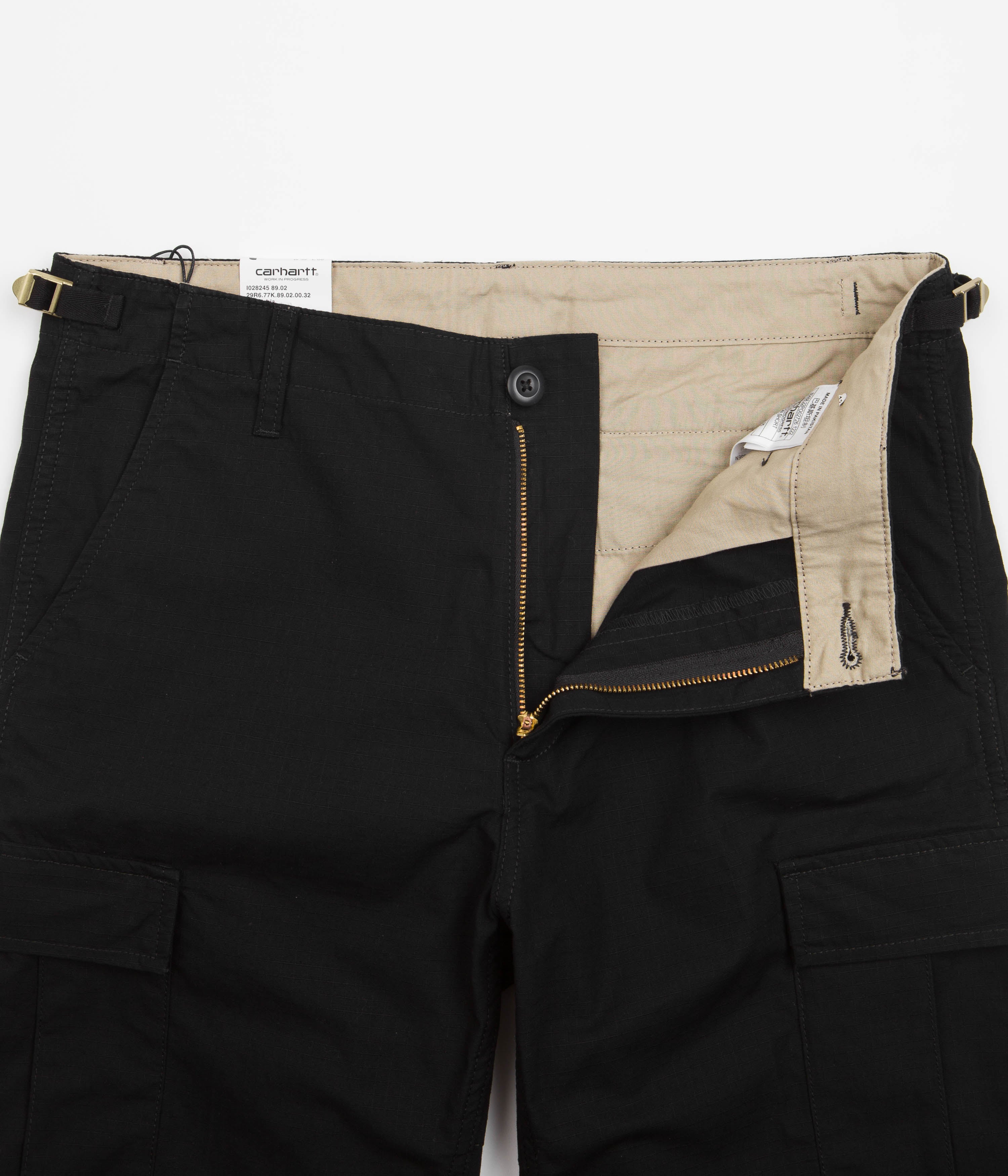 Carhartt Black Aviation Shorts - Stylish and Functional