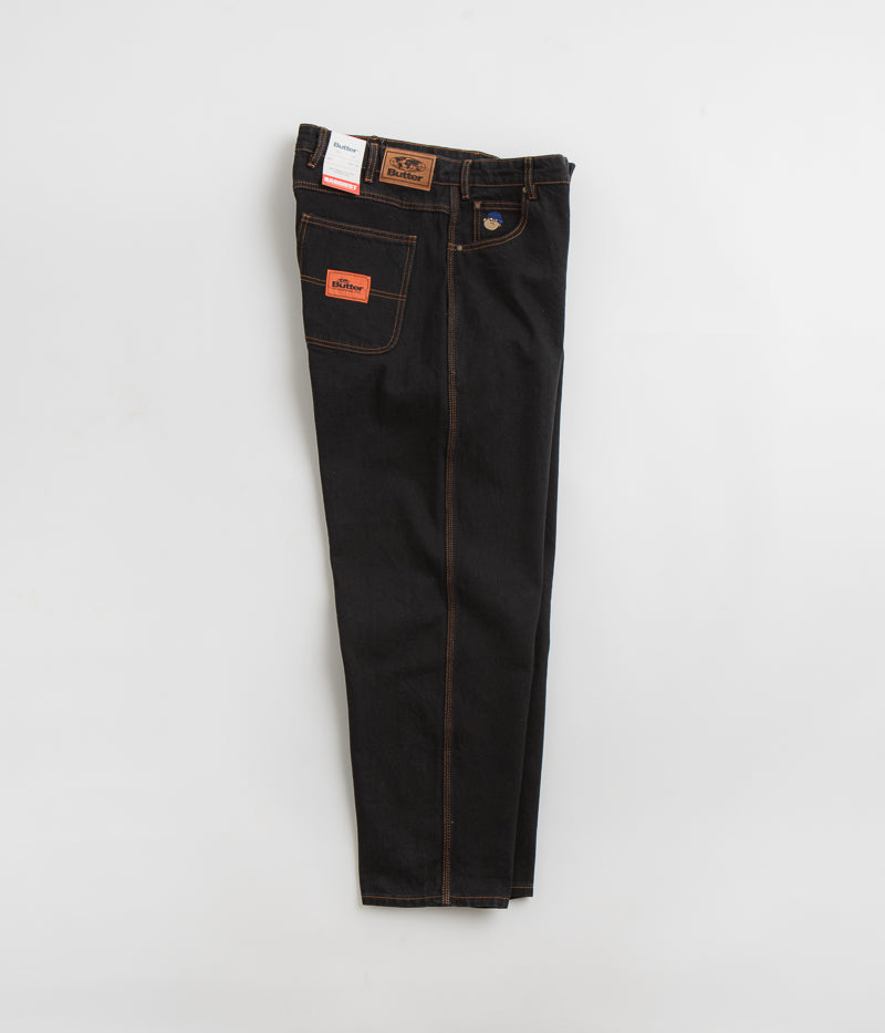 Butter Goods Santosuosso Jeans - Stunning Washed Black/Blue