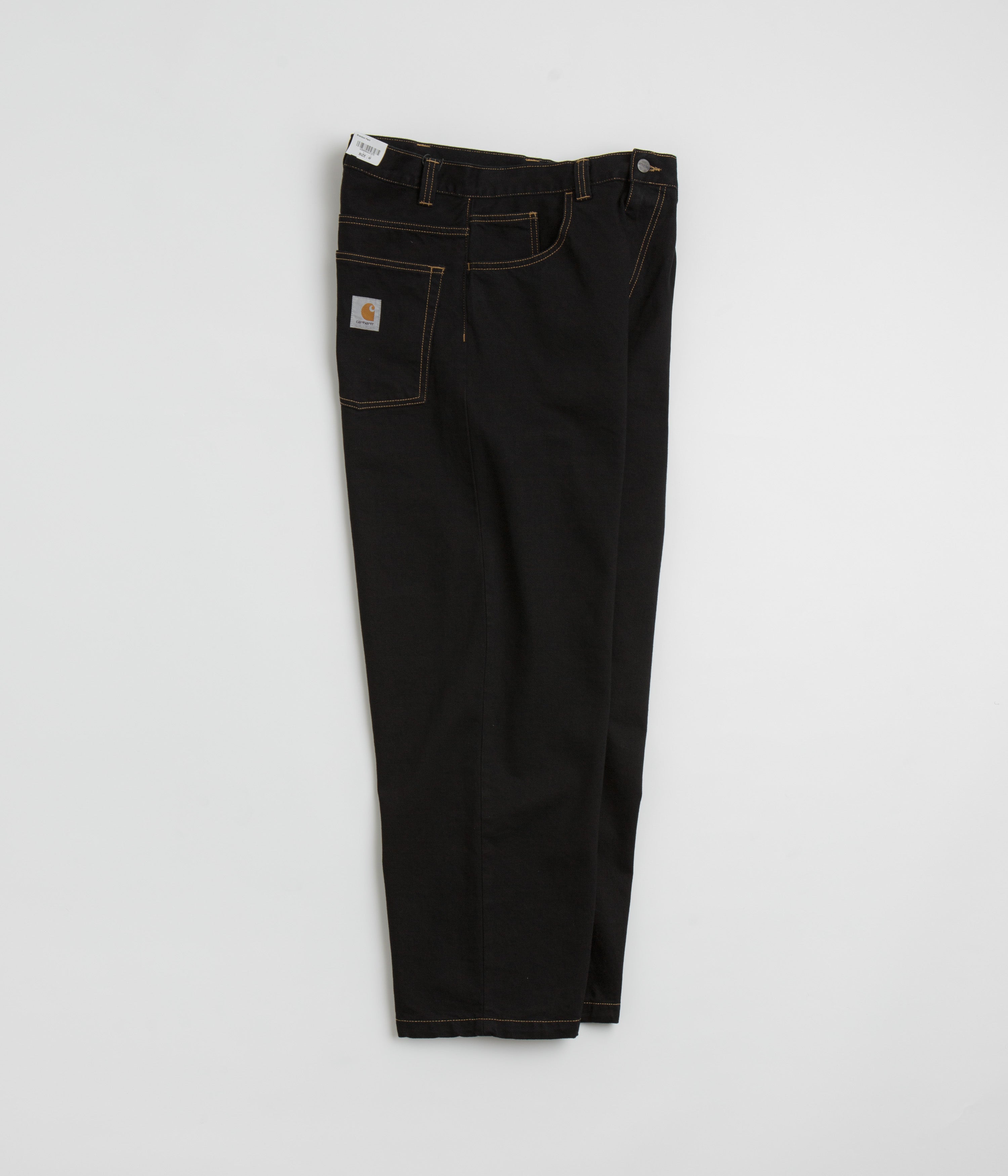 Carhartt Brandon Denim Pants - Stylish Black Rinsed