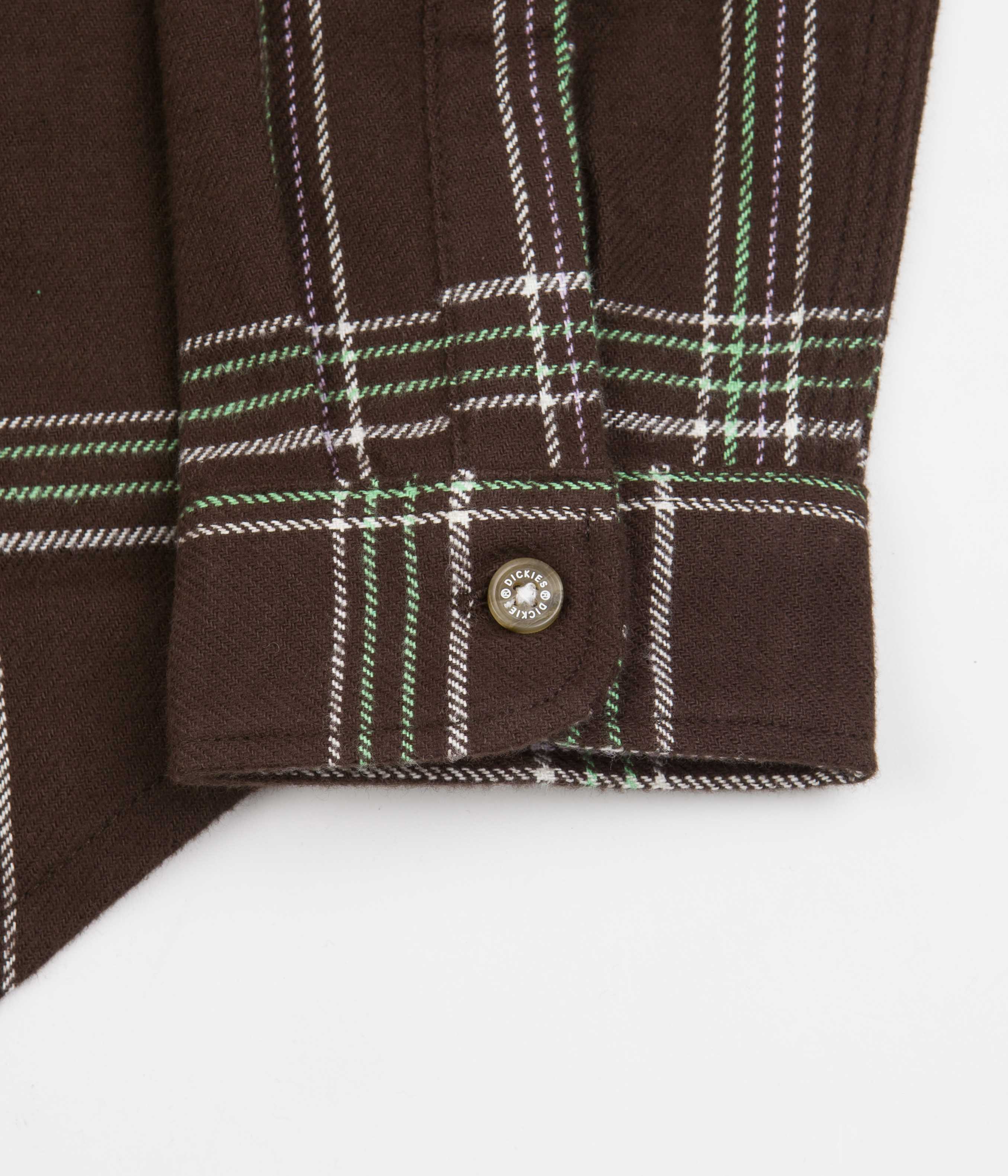 Dickies Warrenton Shirt - Stylish Dark Brown