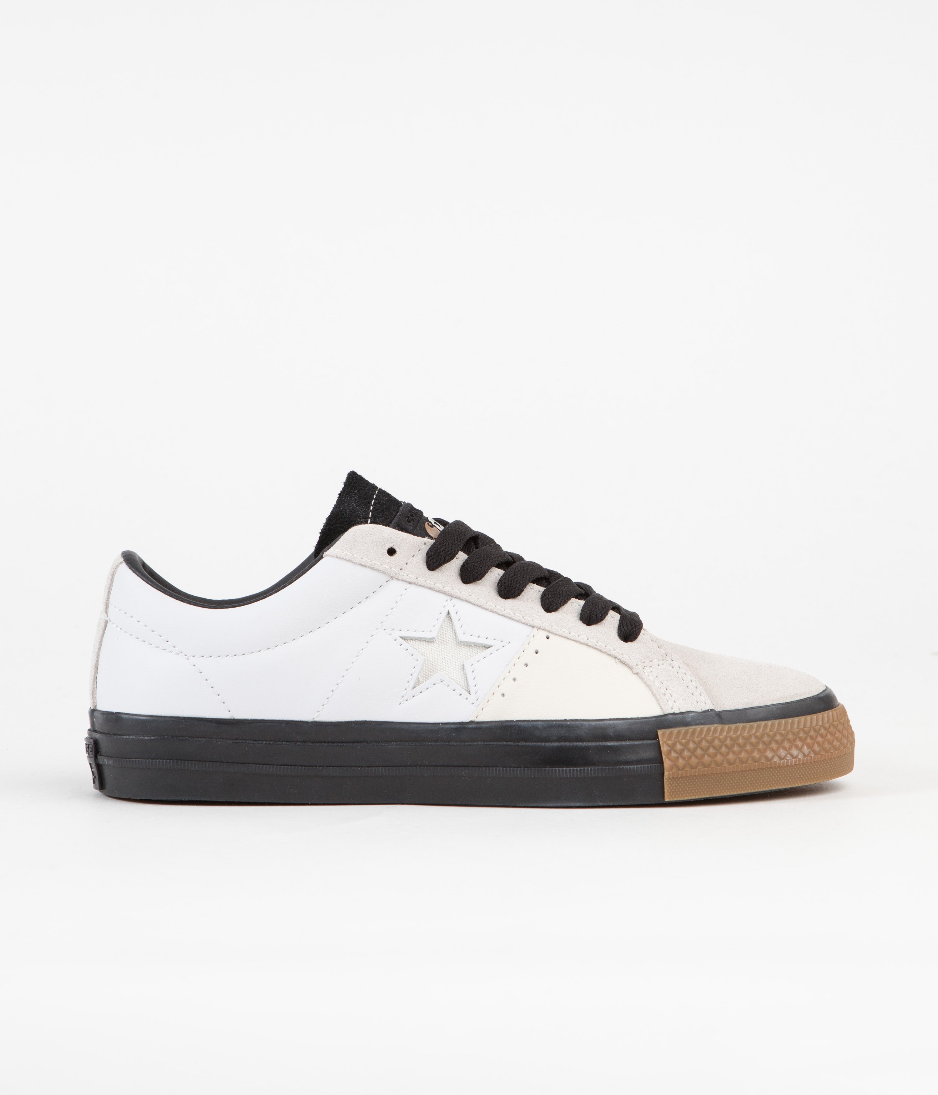 Converse x Carhartt One Star Ox Shoes - Stunning White/Black/Gum Honey