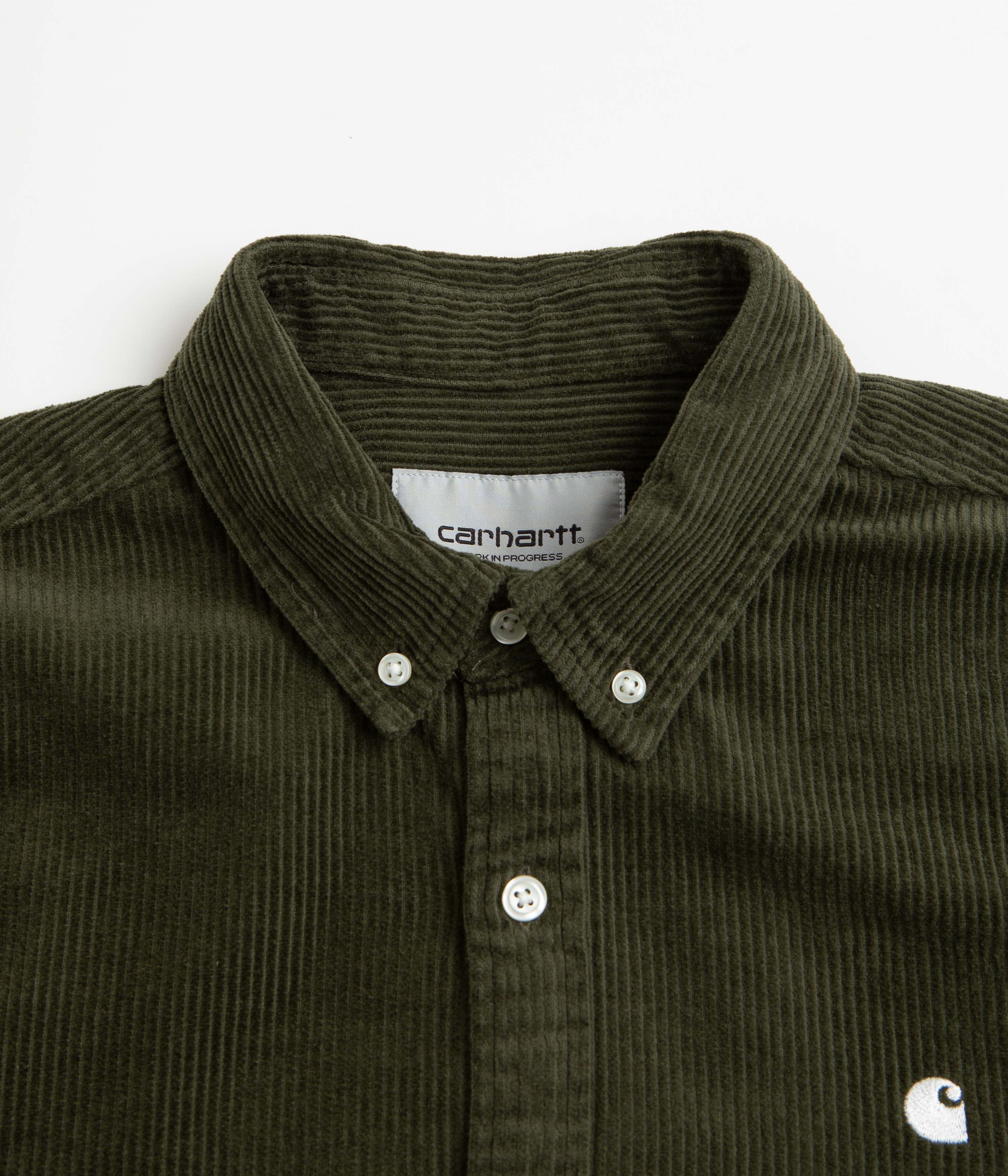 Carhartt Madison Cord Shirt - Stunning Plant / Wax Design