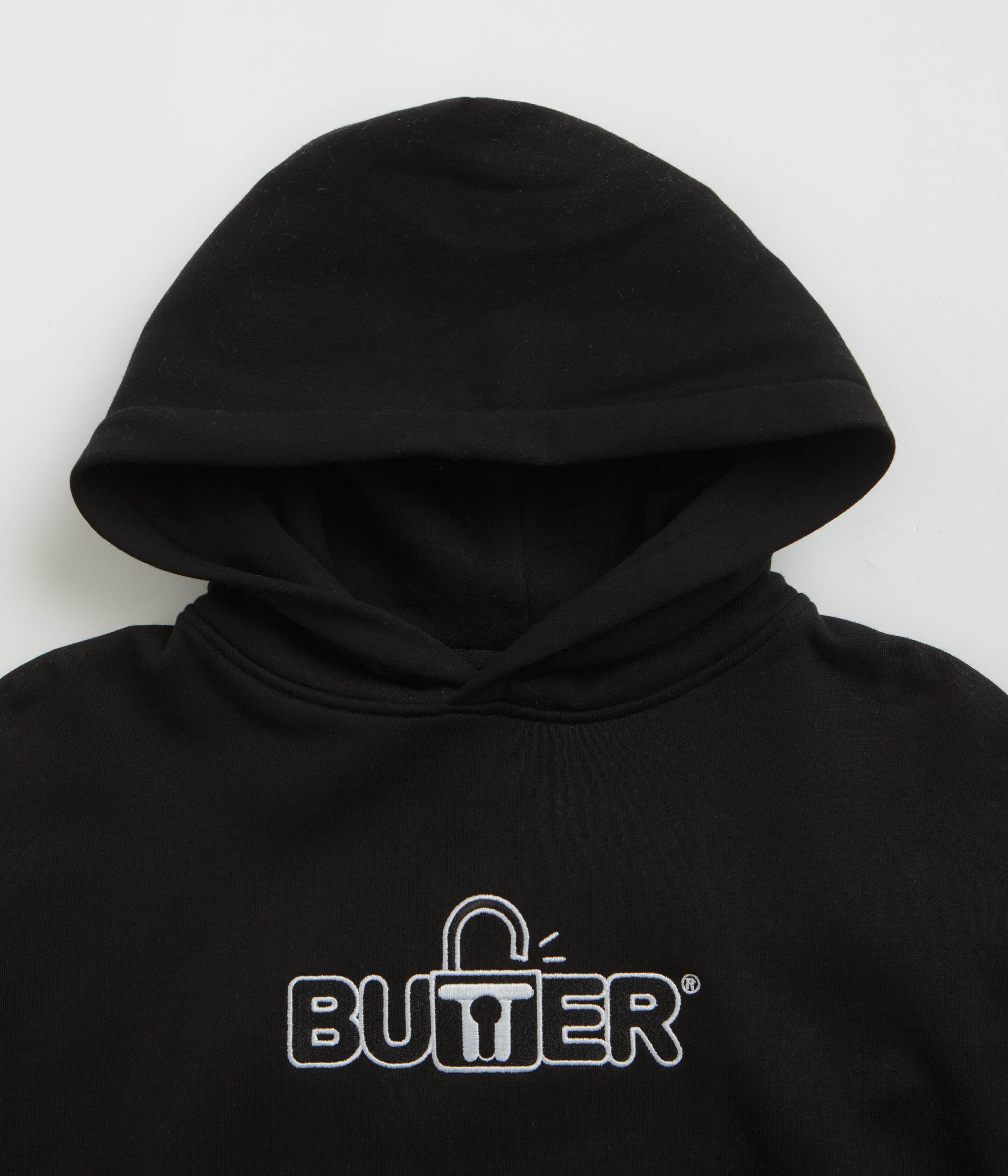 Butter Goods Black Lock Hoodie - A Fashion Statement