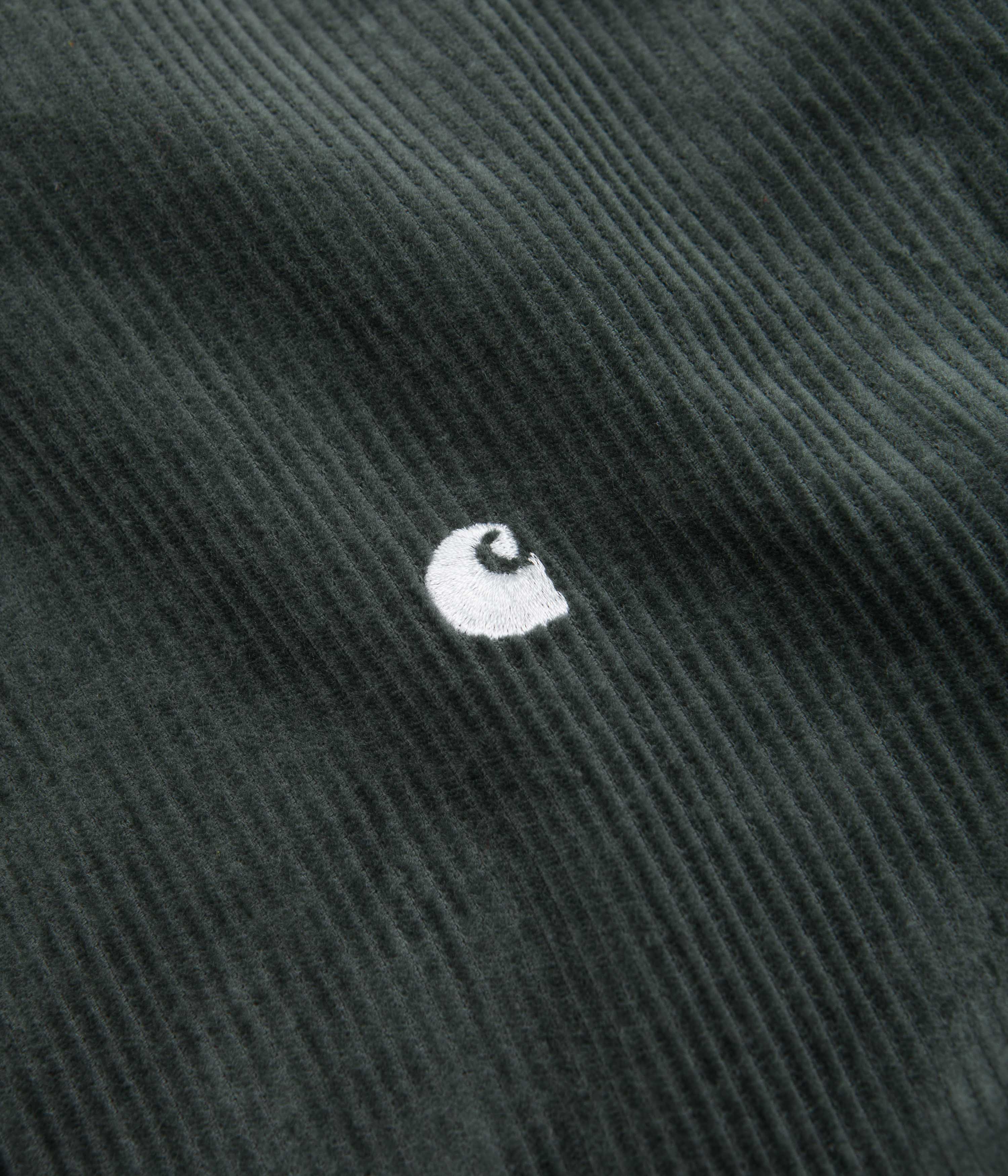 Carhartt Madison Cord Shirt - Boxwood / Wax: A Timeless Forest Green Gem