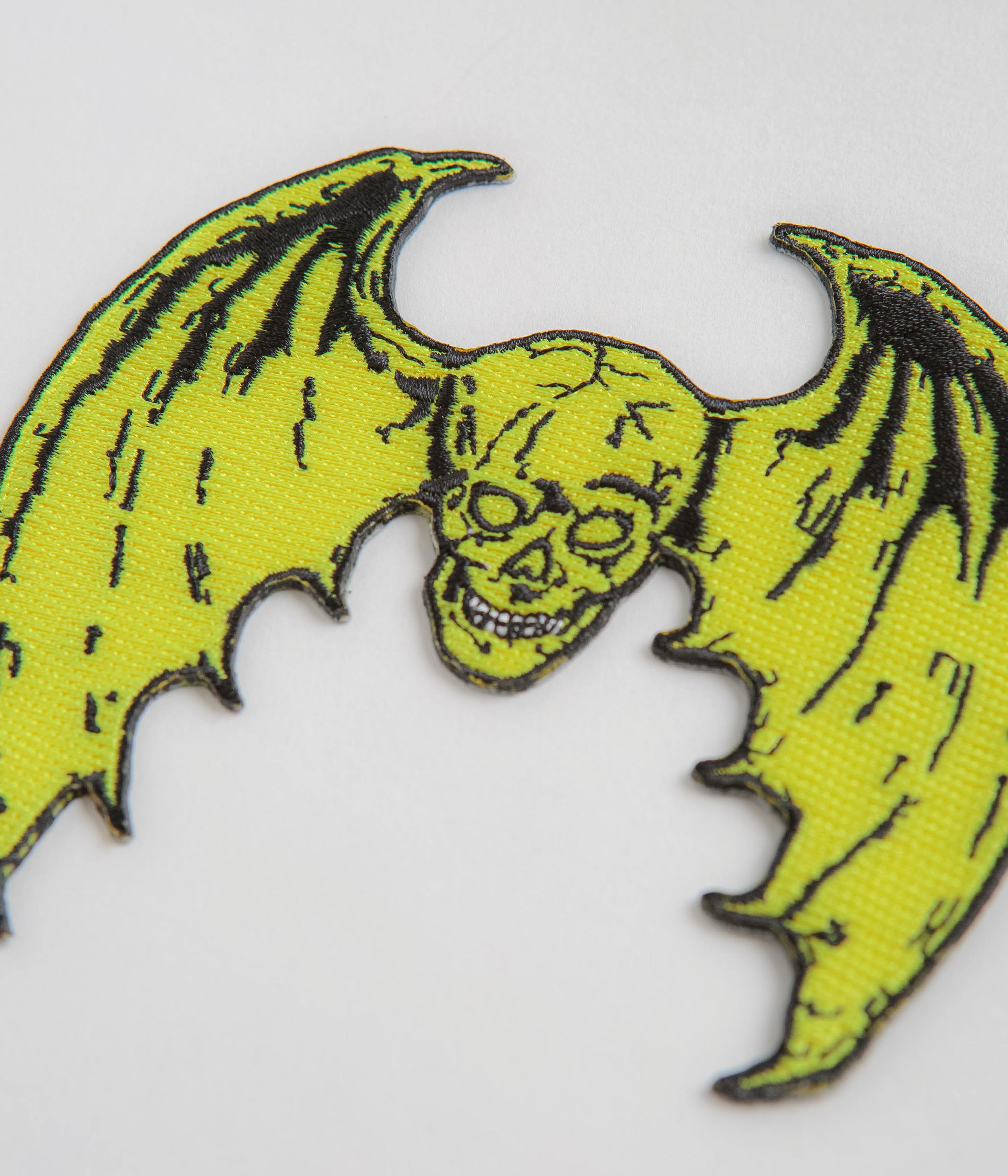 Stunning Multi-Coloured Dungeon Skull Bat Patch