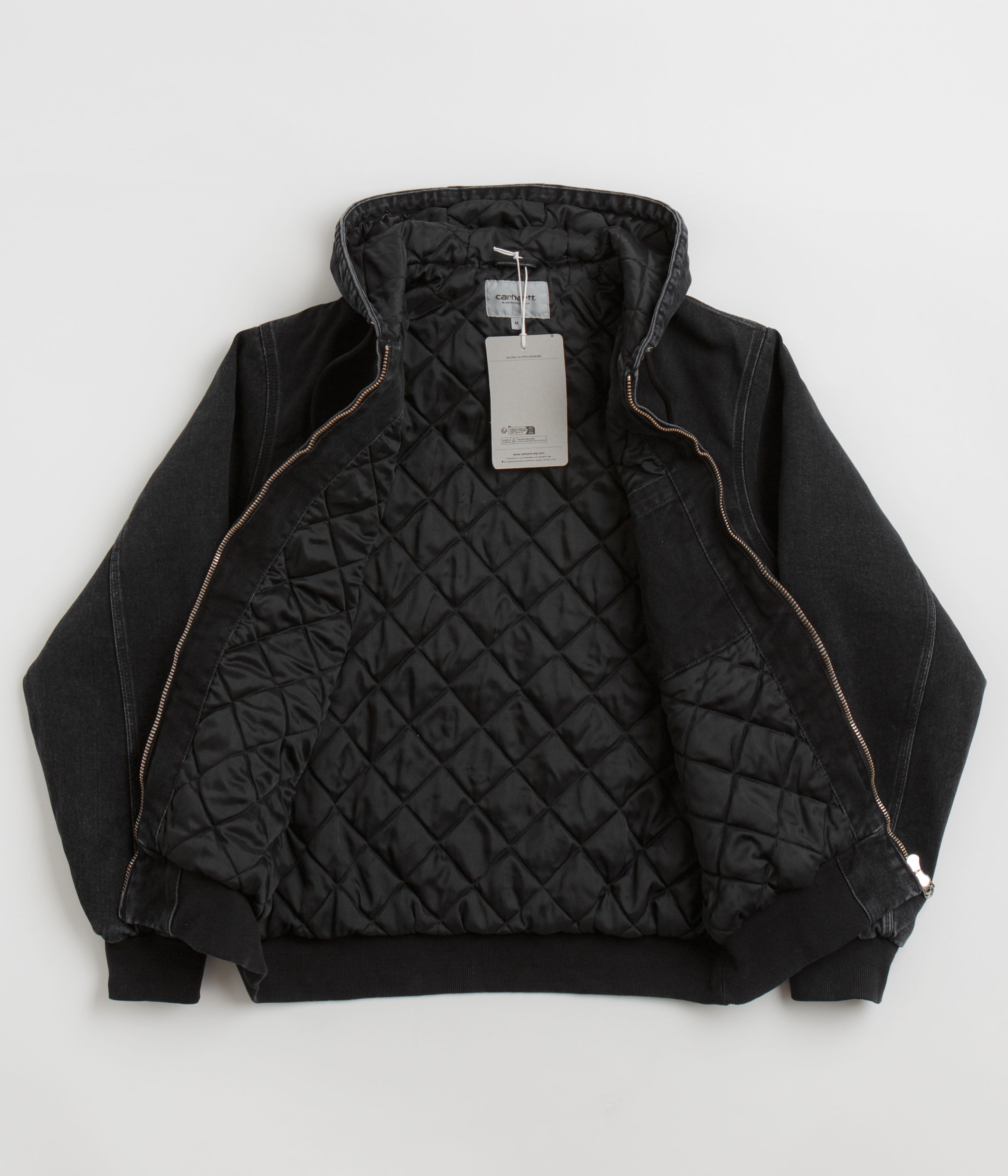 Carhartt OG Active Rivet Jacket - Stunning Black Stone Washed
