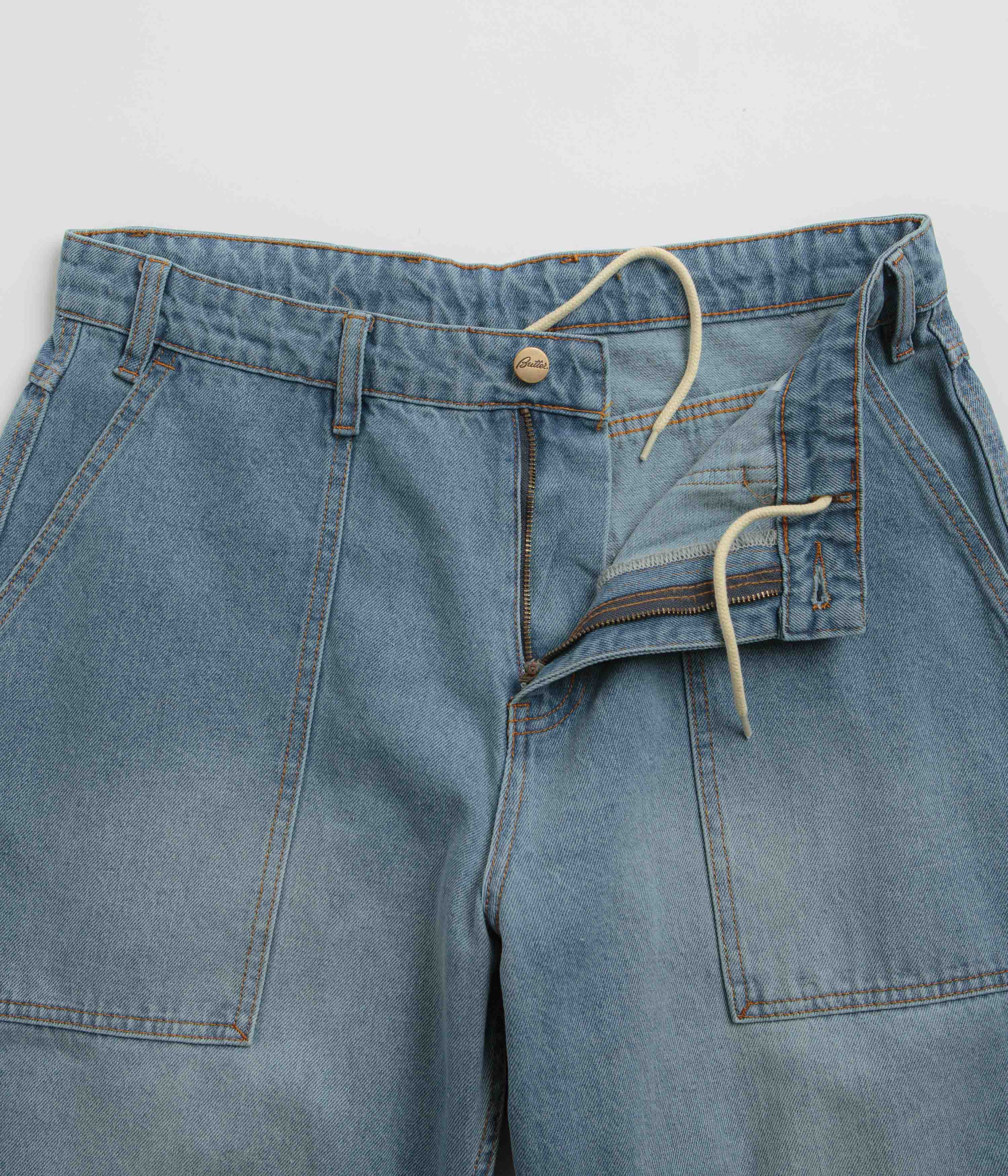 Butter Goods Faded Blue Patch Pocket Jeans - Irresistible Style!