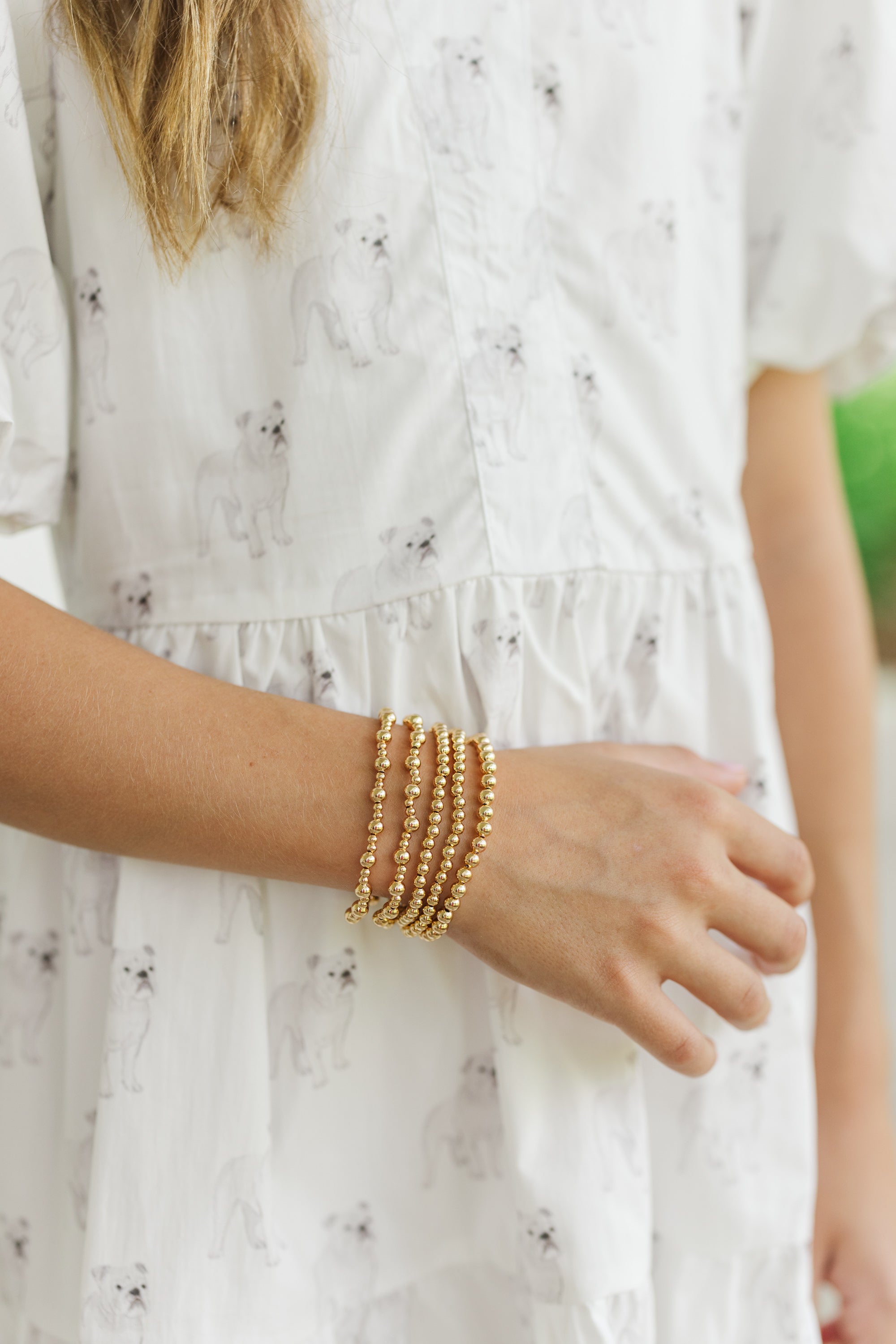 Girls' Unforgettable Gold Bracelet Set