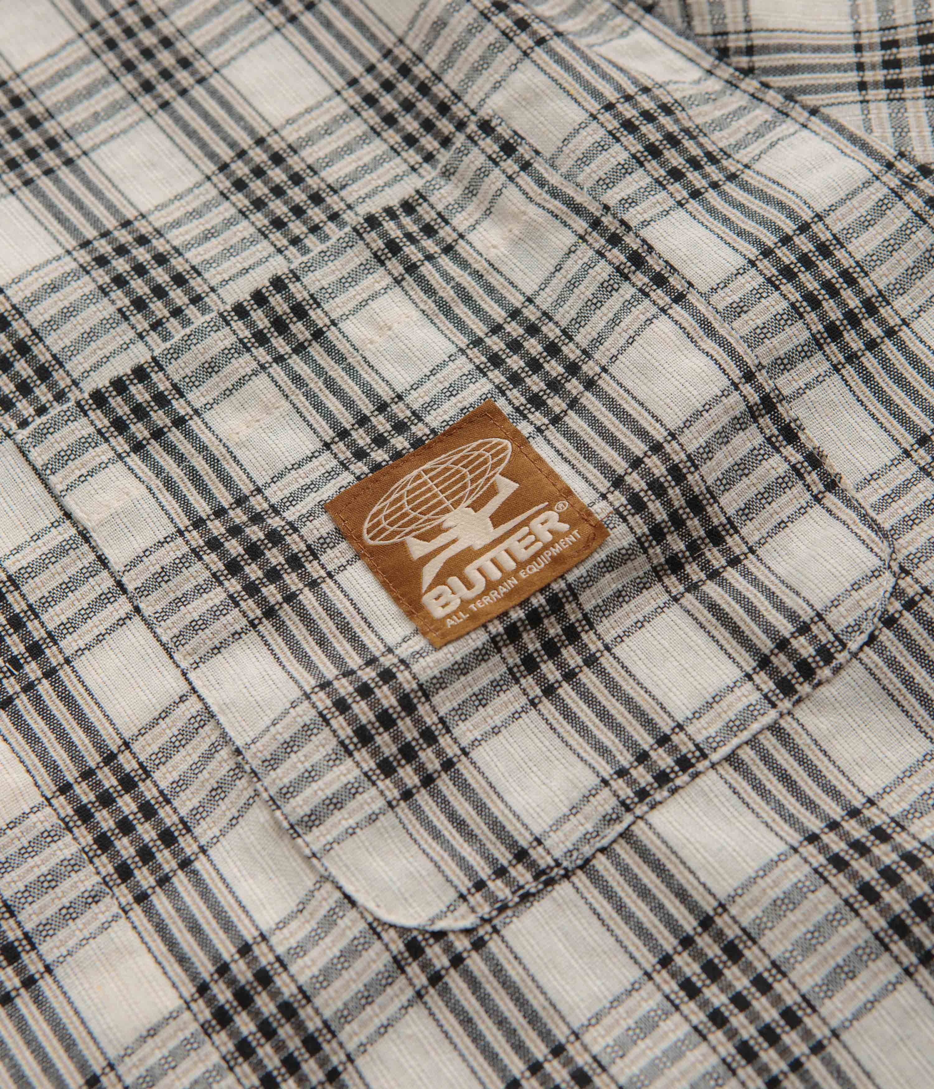 Butter Goods Terrain White Short Sleeve Shirt - A Fashion Must-Have!