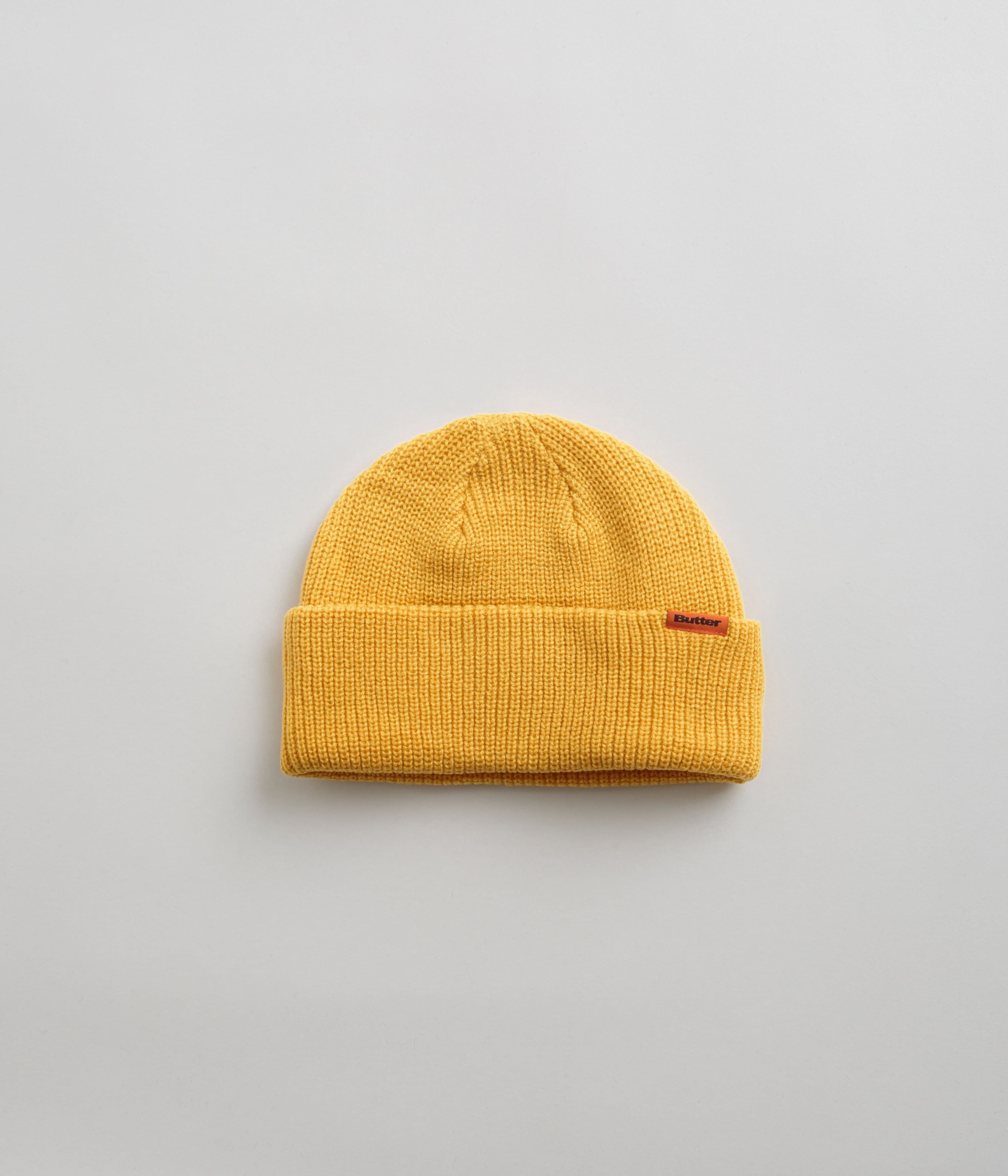 Stunning Yellow Butter Goods Tall Wharfie Beanie