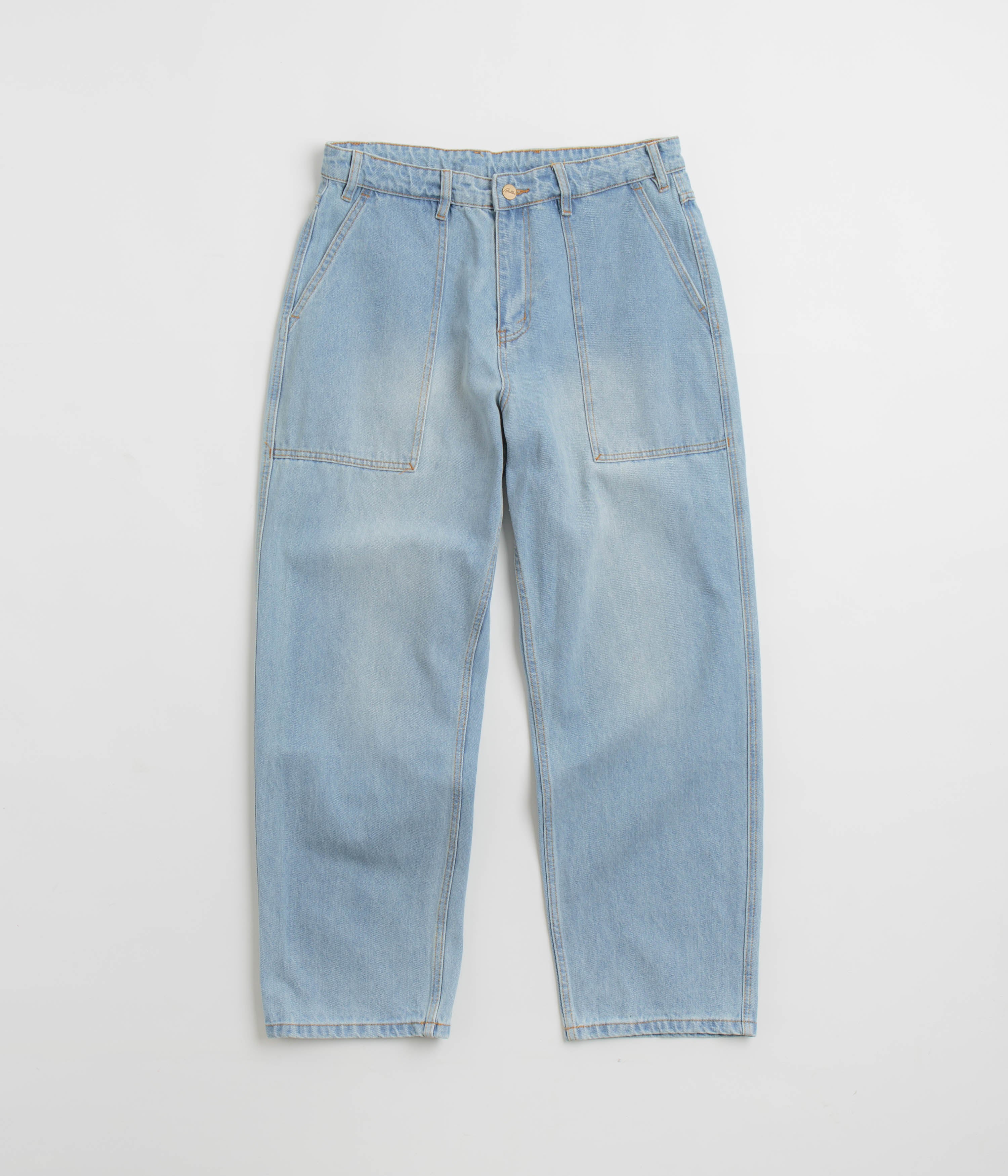 Butter Goods Patch Pocket Jeans - Stunning Faded Light Blue
