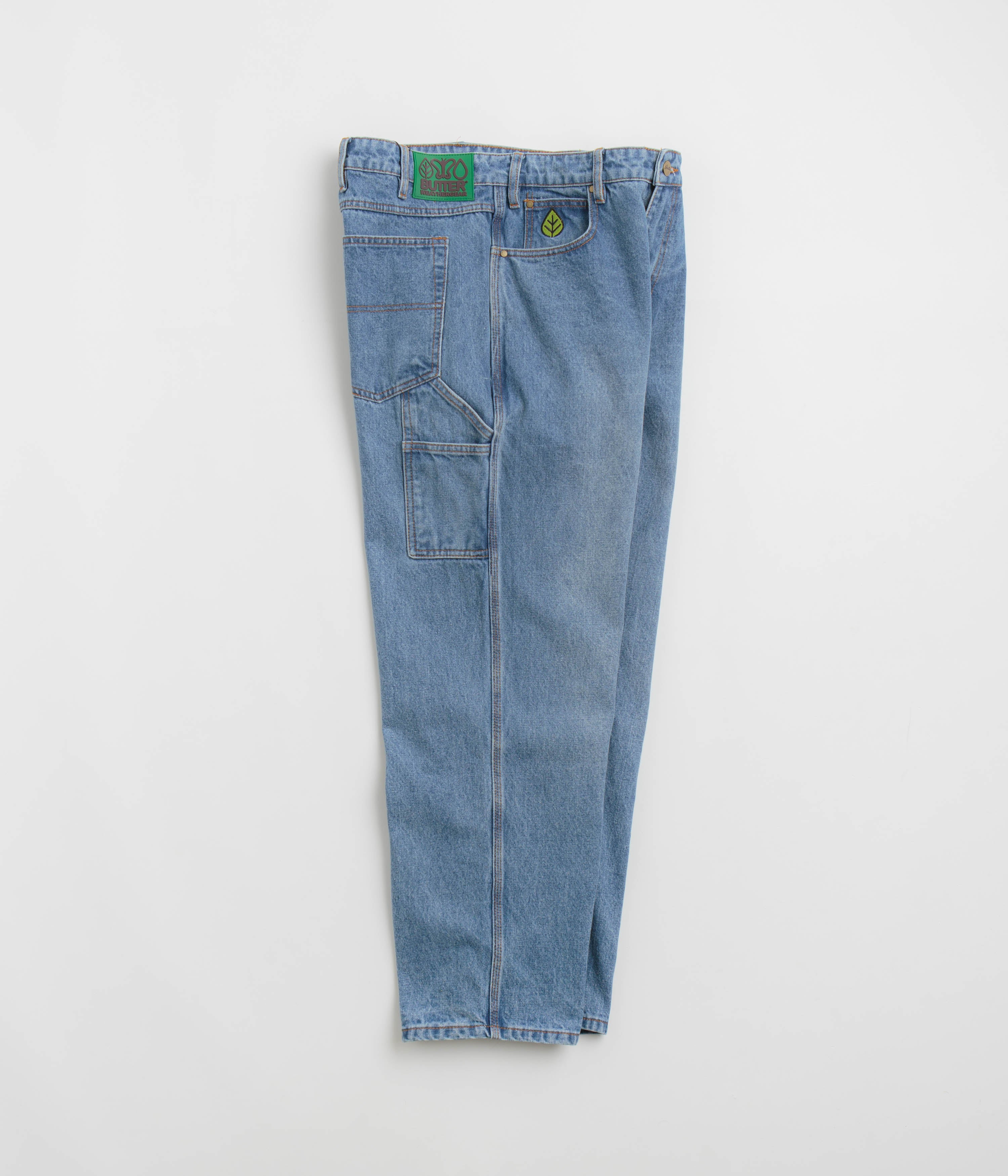 Butter Goods Weathergear Heavyweight Jeans - Stylish Worn Indigo