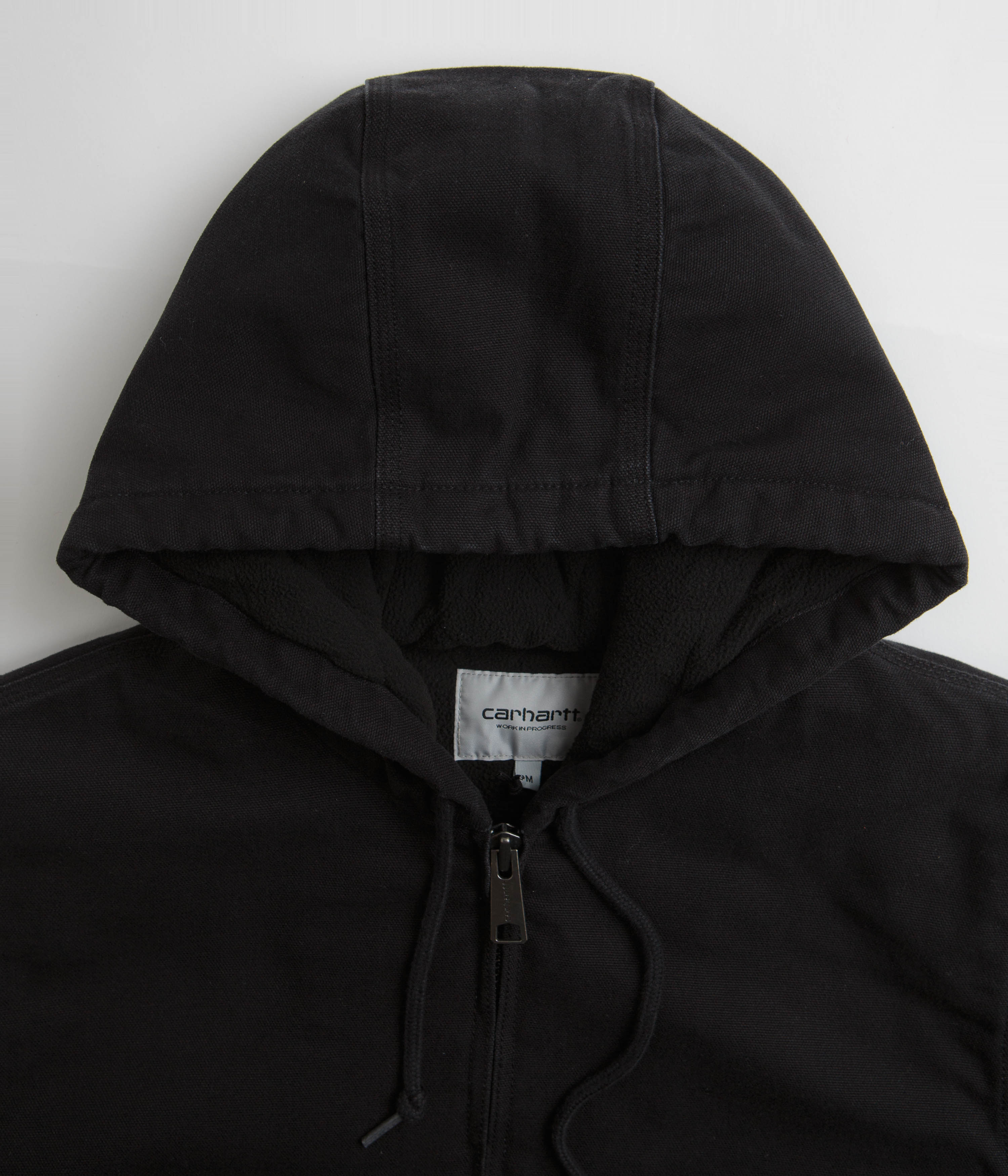 Carhartt Active Jacket - Stylish Black Heavy Stone Wash