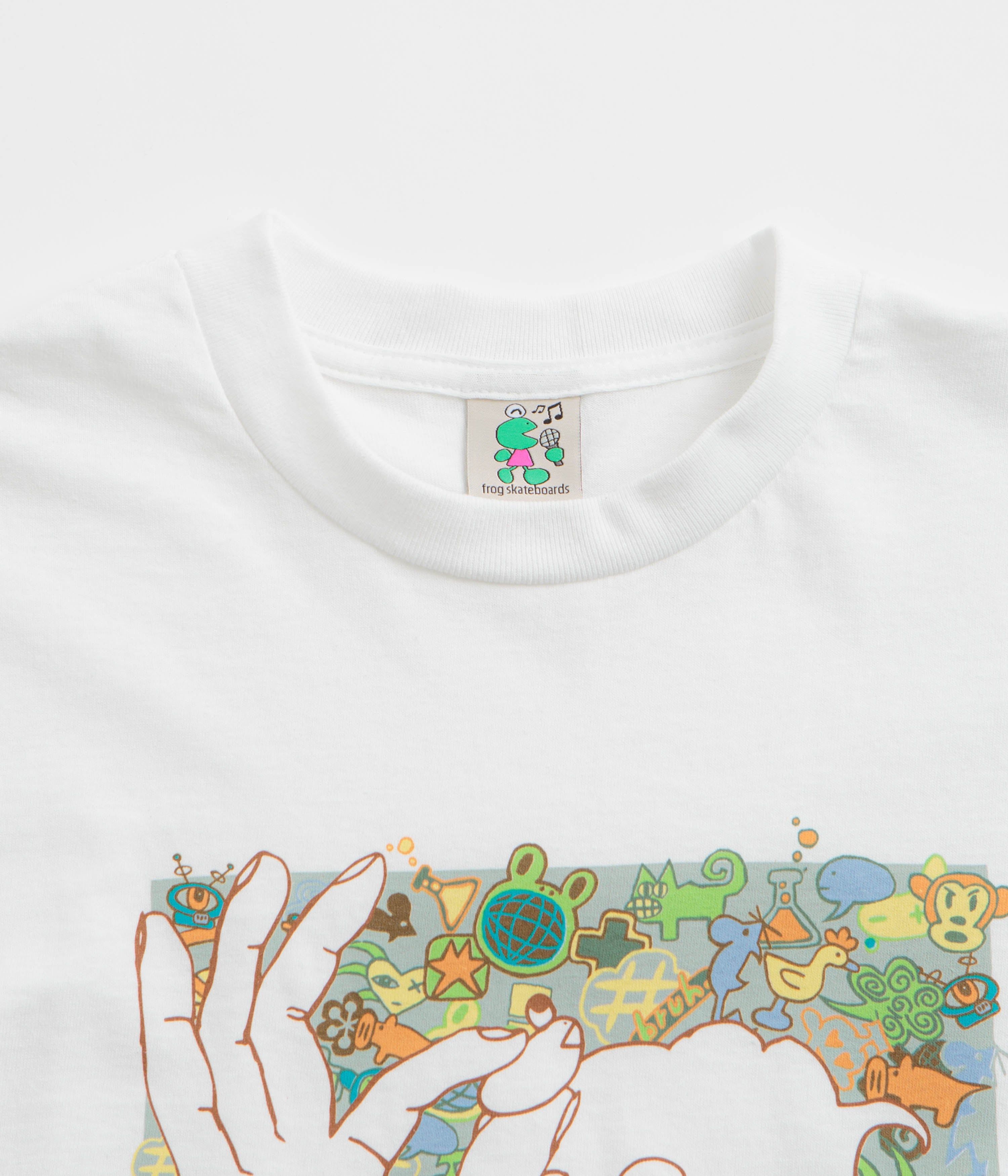 Frog's 'No Frog Zone' White T-Shirt - A Must-Have!