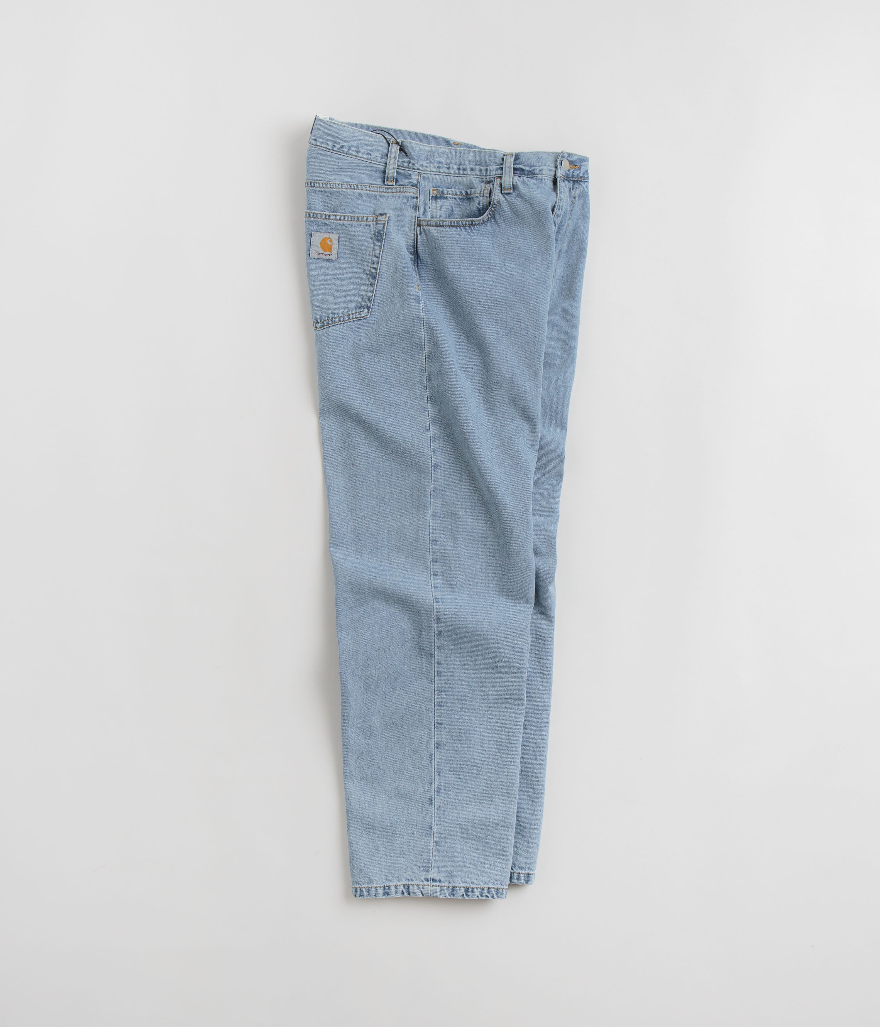 Carhartt Landon Blue Bleached Tapered Pants - A Timeless Classic!