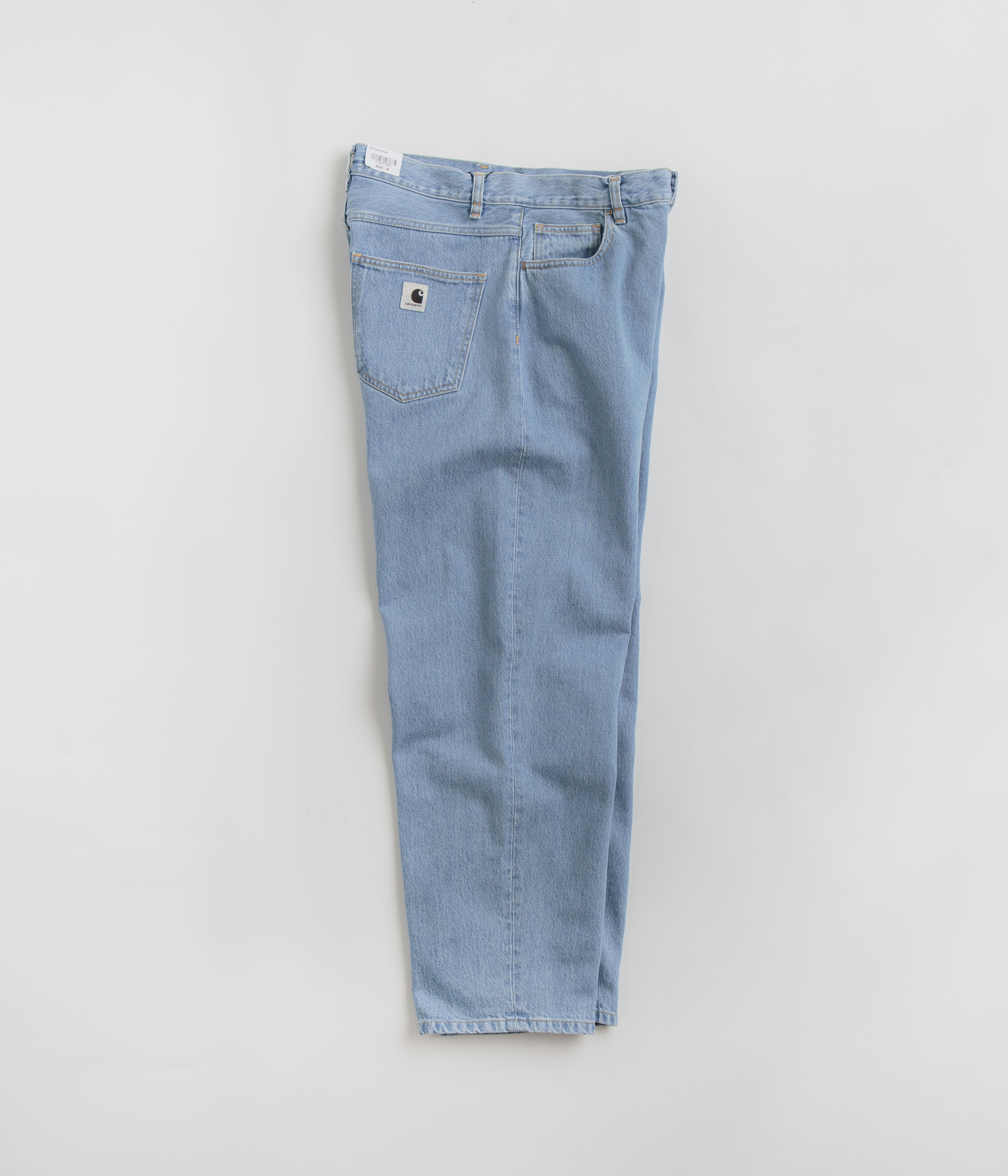 Carhartt Women's Brandon Stone Bleached Blue Denim Pants - A Timeless Choice!