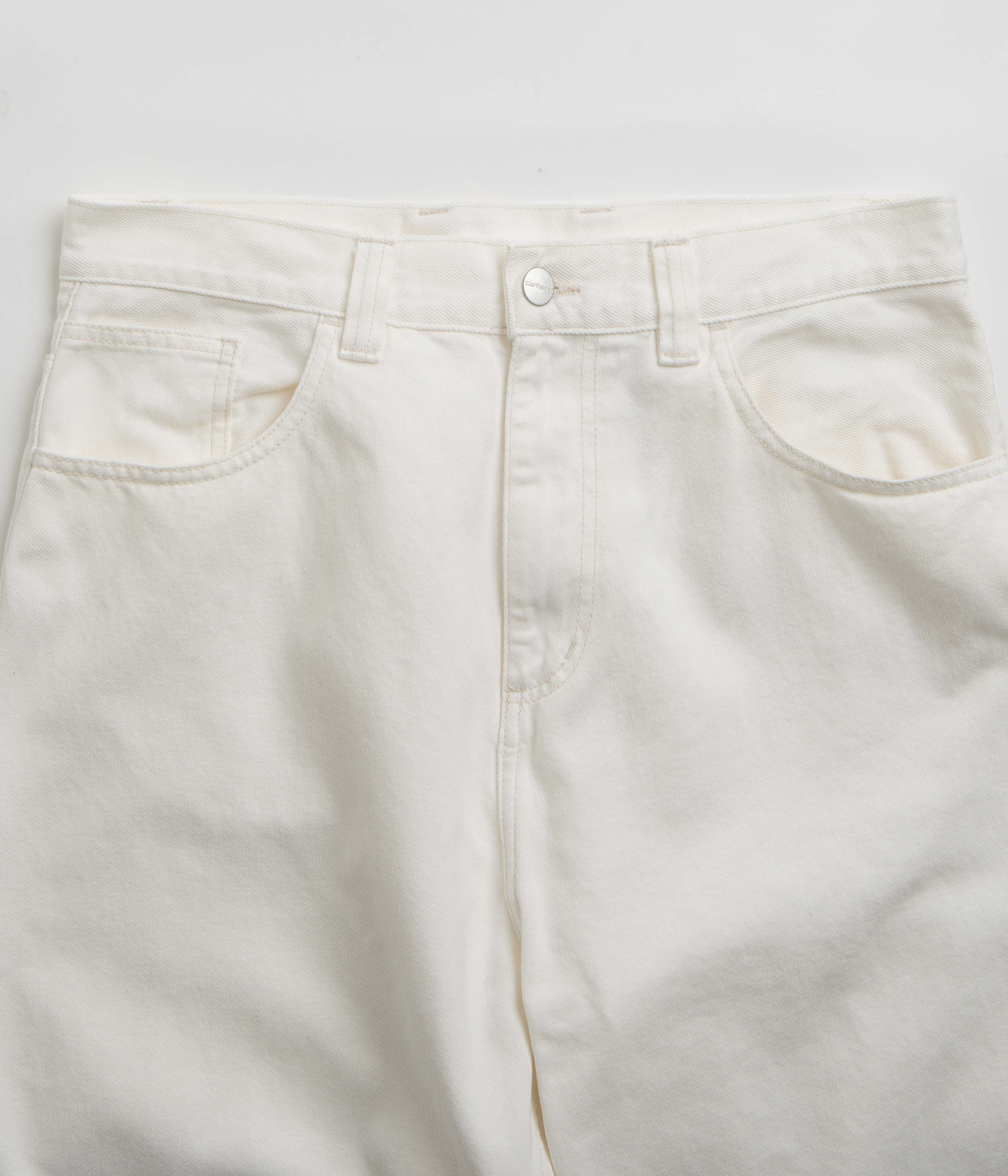 Carhartt Brandon Pants - Stunning White Rinsed